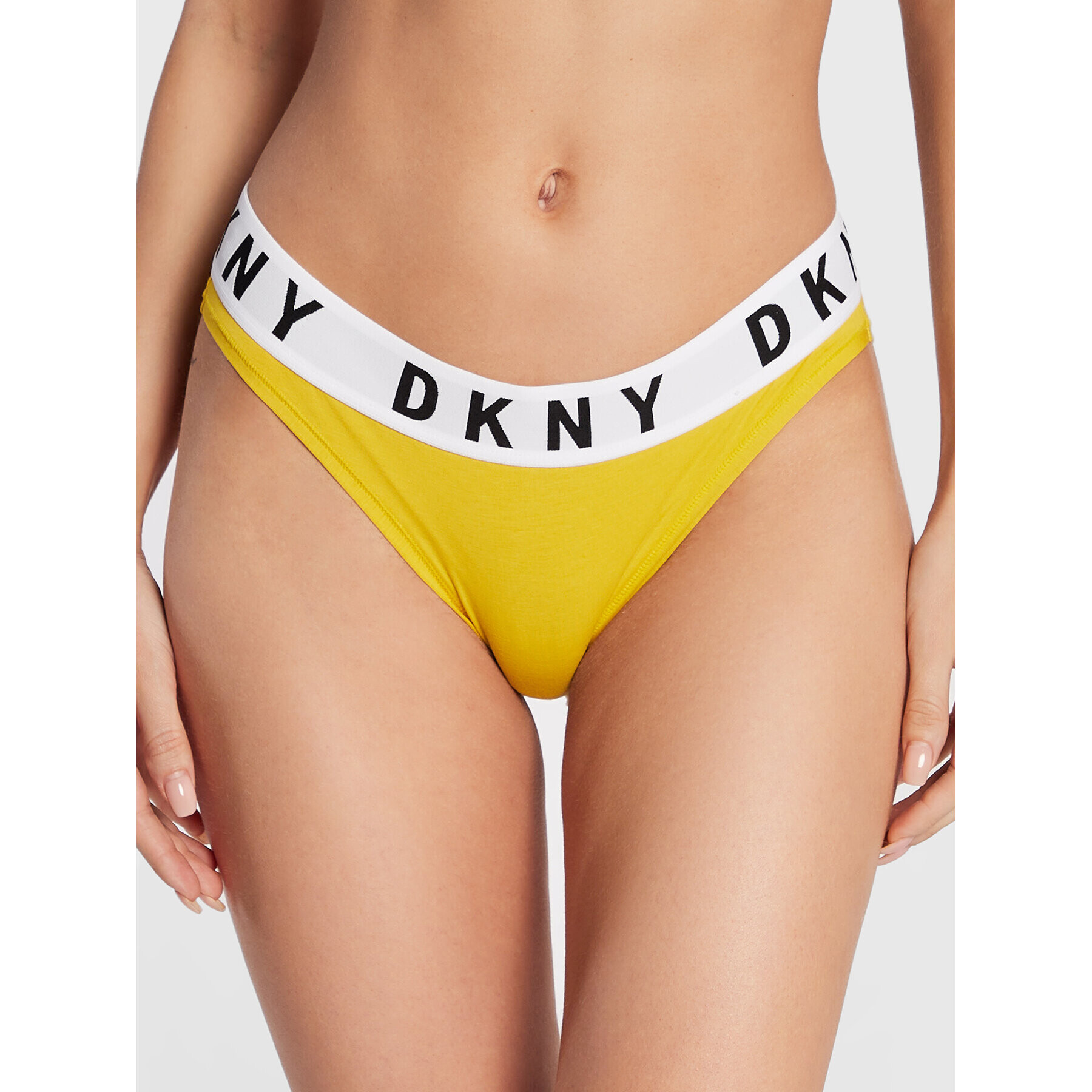 DKNY Класически дамски бикини DK4513 Жълт - Pepit.bg