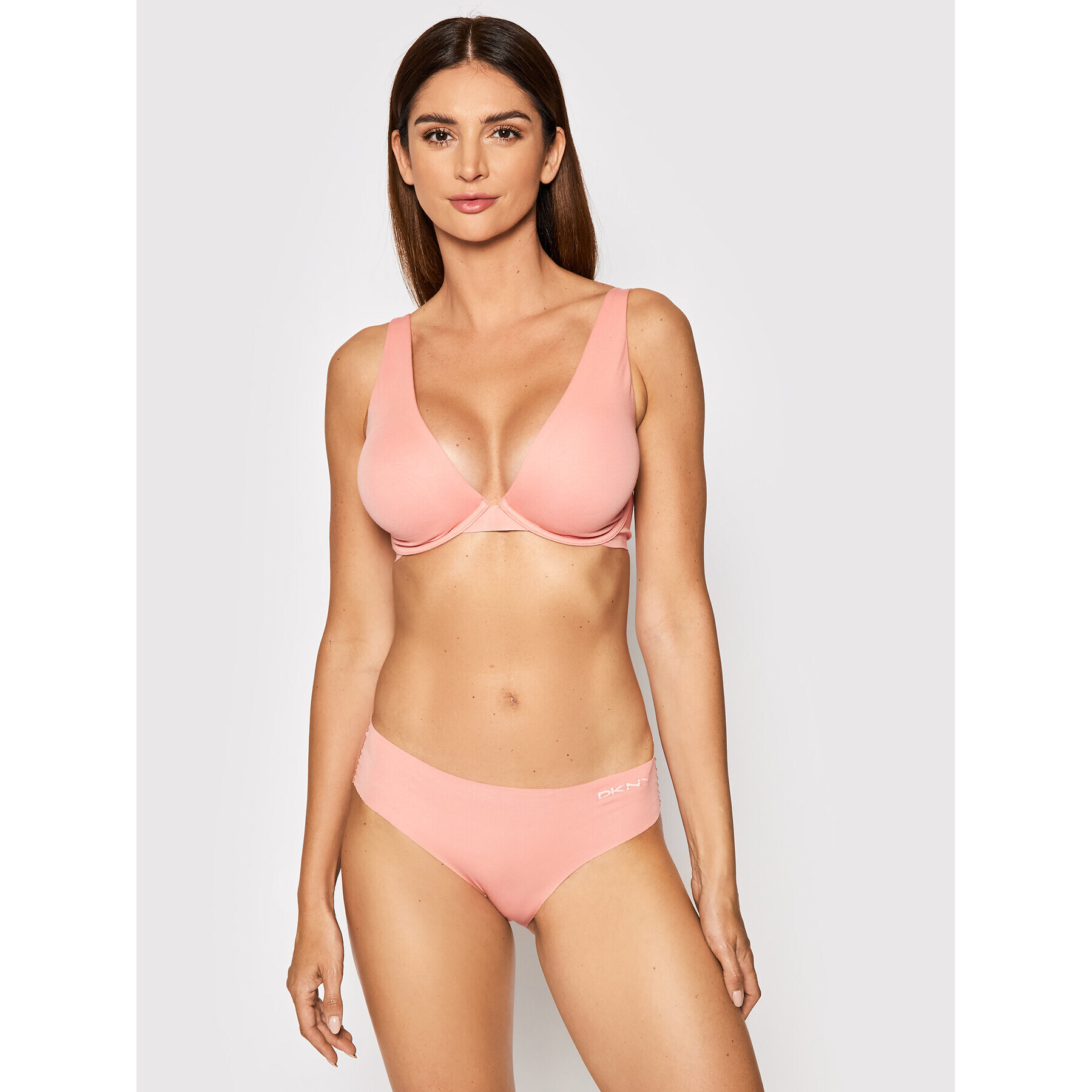 DKNY Класически дамски бикини DK8253 Розов - Pepit.bg