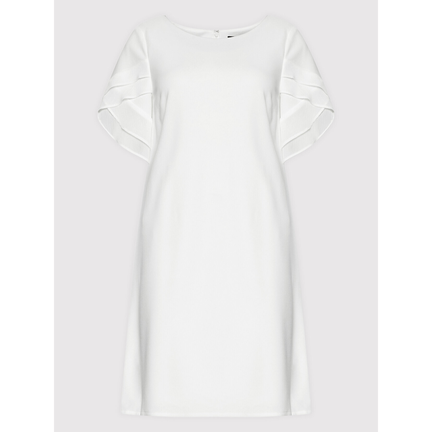 DKNY Коктейлна рокля DD2B1606 Бял Regular Fit - Pepit.bg