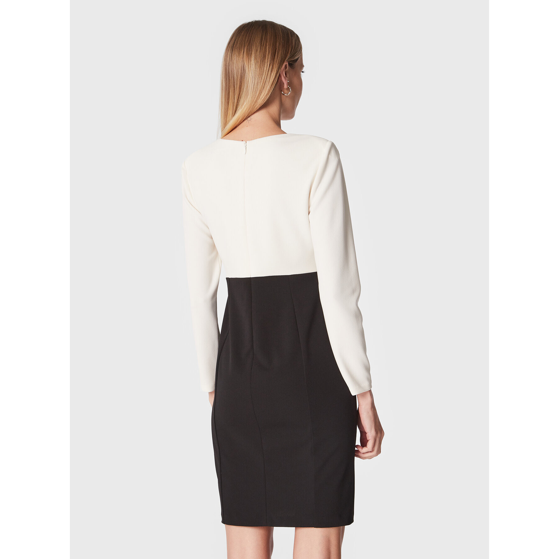 DKNY Коктейлна рокля DD2J1378 Черен Regular Fit - Pepit.bg