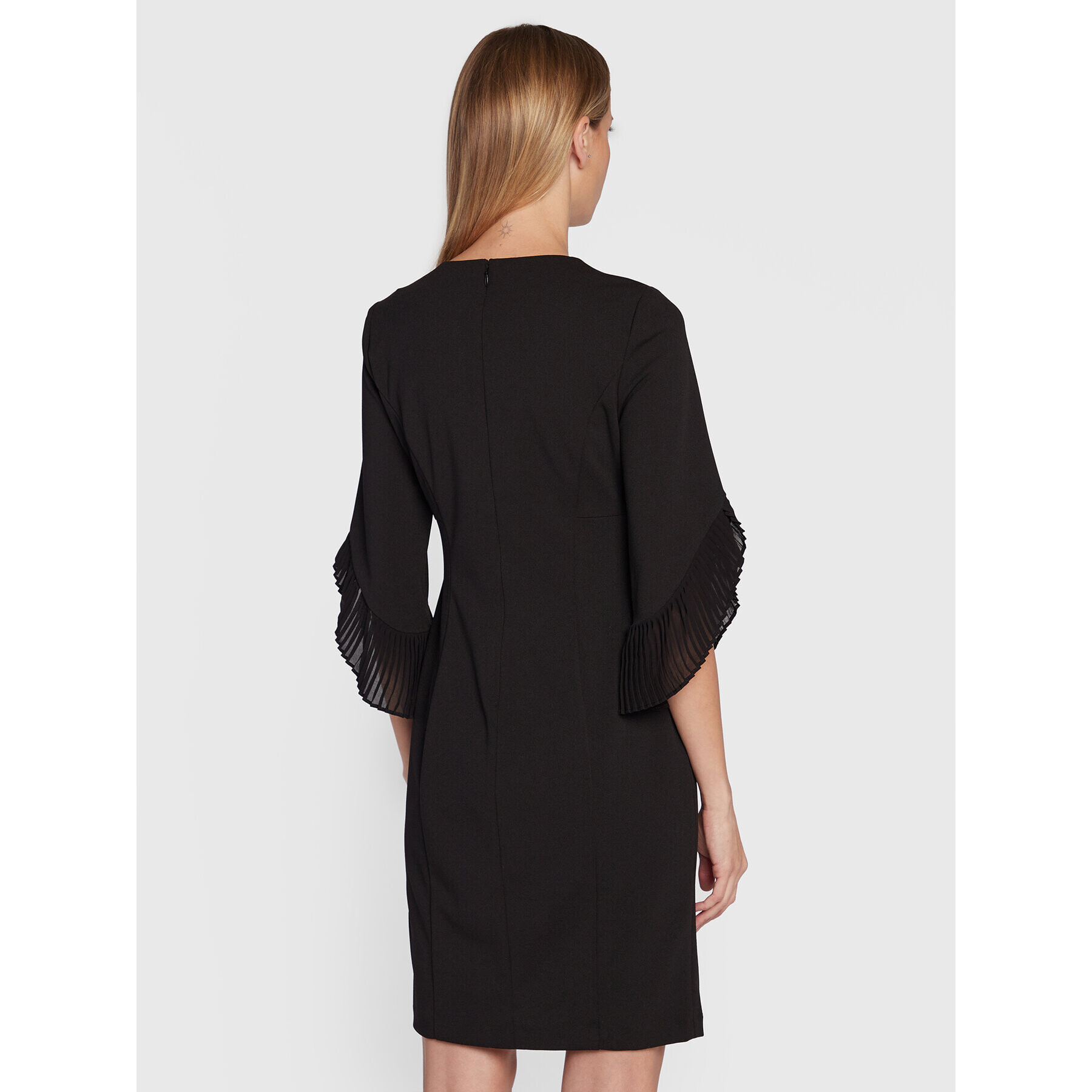 DKNY Коктейлна рокля DD2J2249 Черен Regular Fit - Pepit.bg