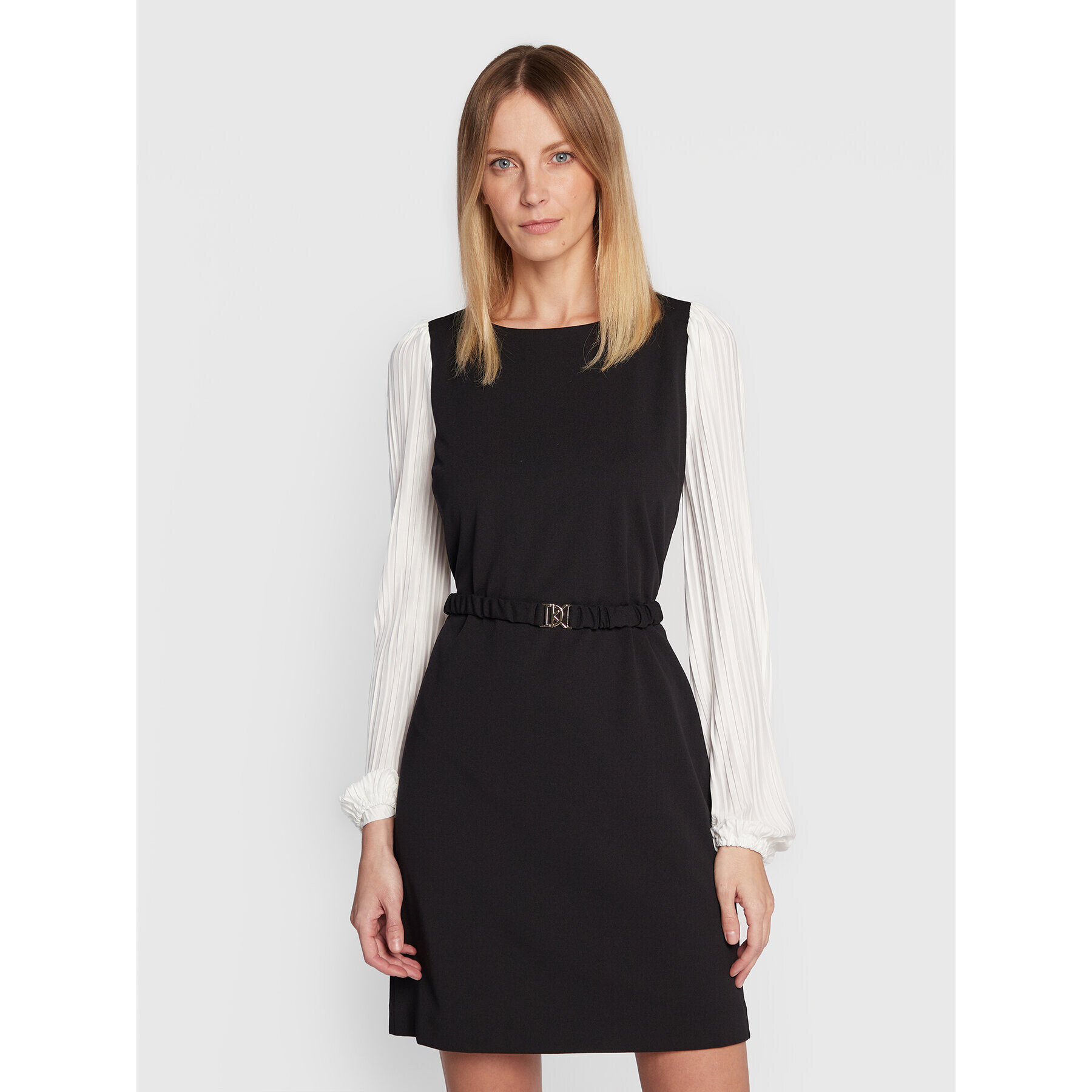 DKNY Коктейлна рокля DD2J2295 Черен Regular Fit - Pepit.bg