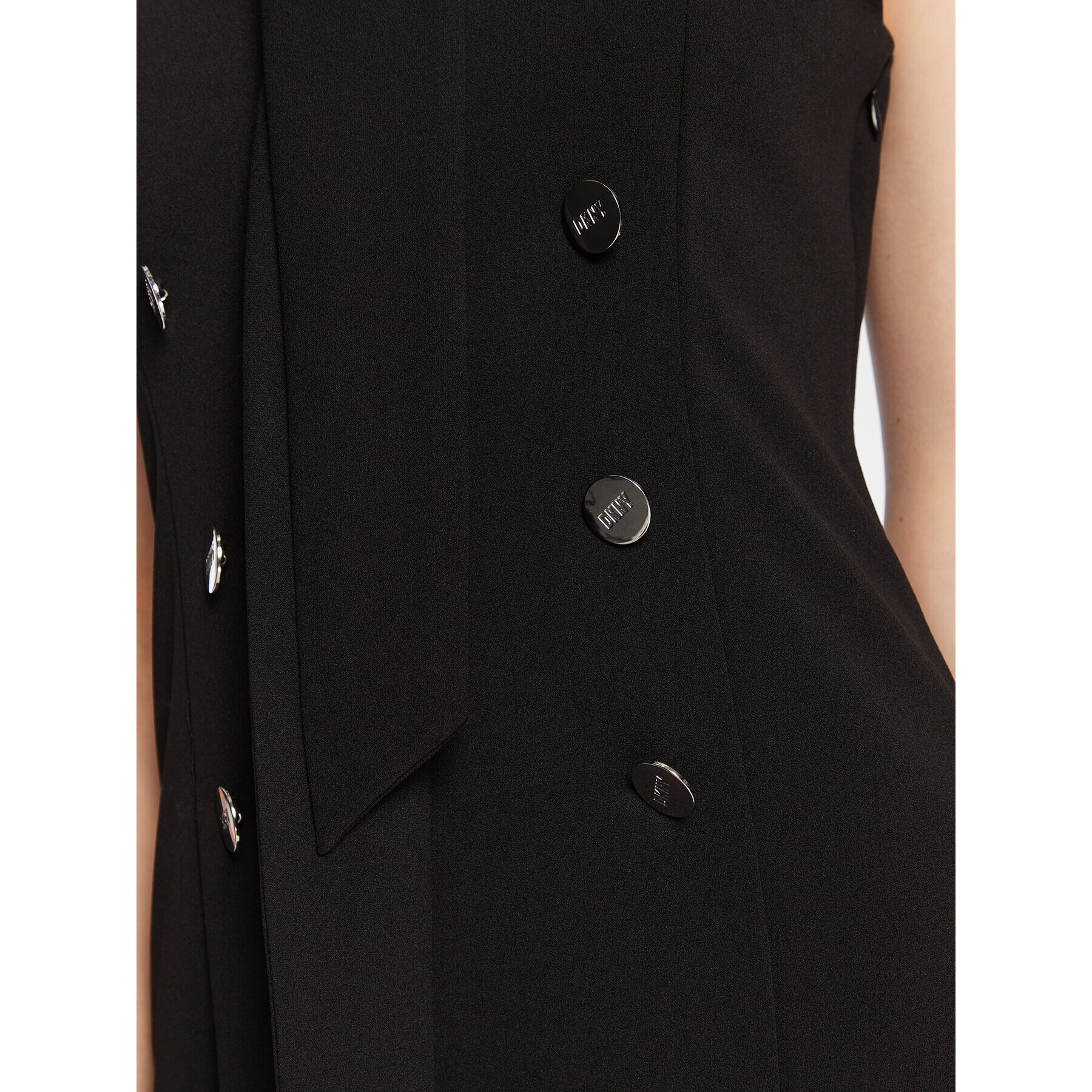 DKNY Коктейлна рокля DD3A1852 Черен Slim Fit - Pepit.bg