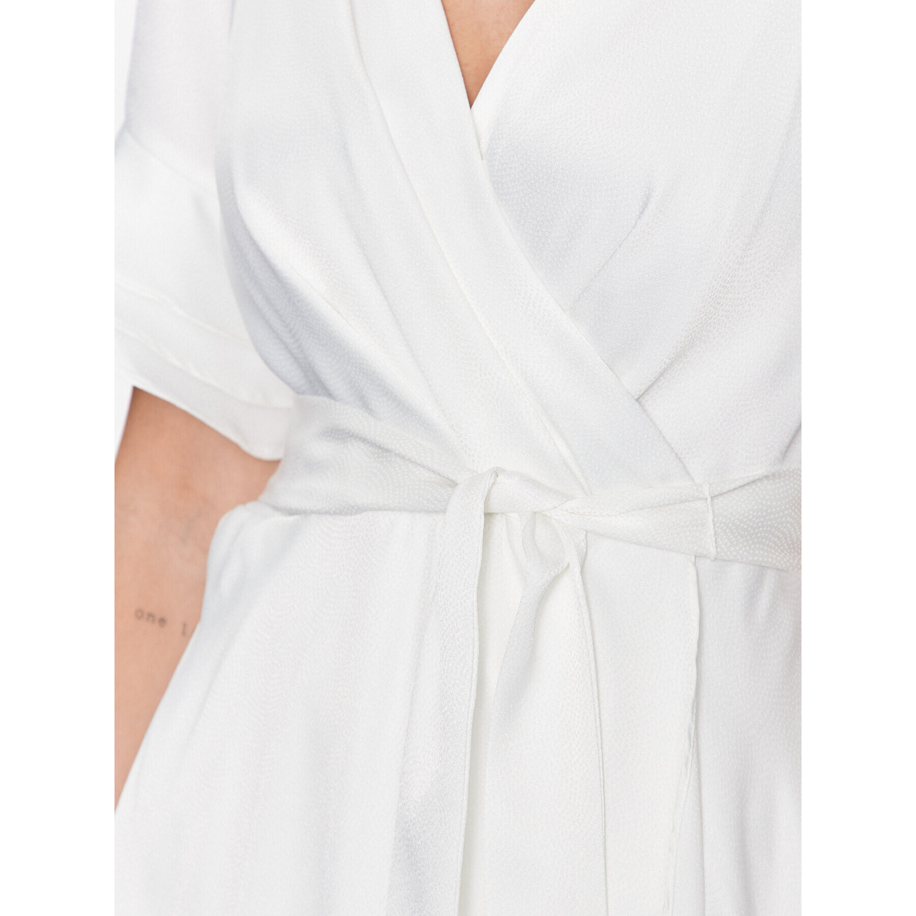 DKNY Коктейлна рокля DD3BM335 Екрю Regular Fit - Pepit.bg