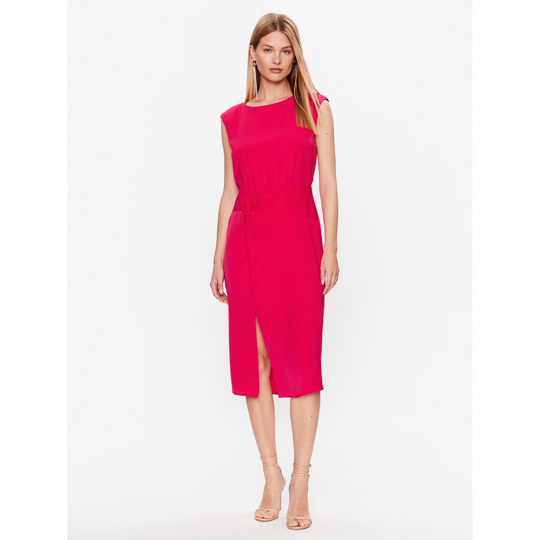 DKNY Коктейлна рокля DD3E2011 Розов Regular Fit - Pepit.bg