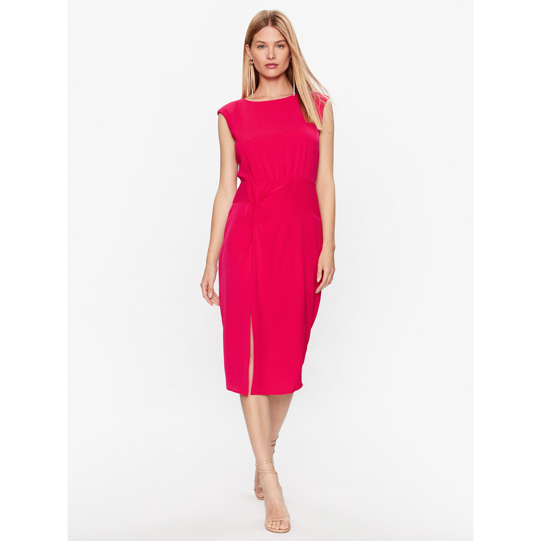 DKNY Коктейлна рокля DD3E2011 Розов Regular Fit - Pepit.bg