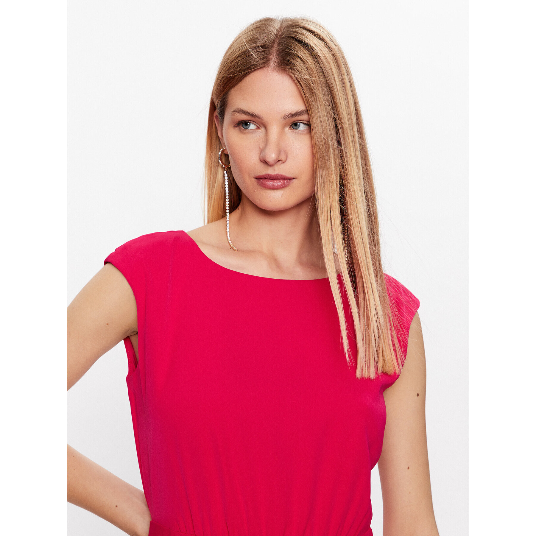 DKNY Коктейлна рокля DD3E2011 Розов Regular Fit - Pepit.bg