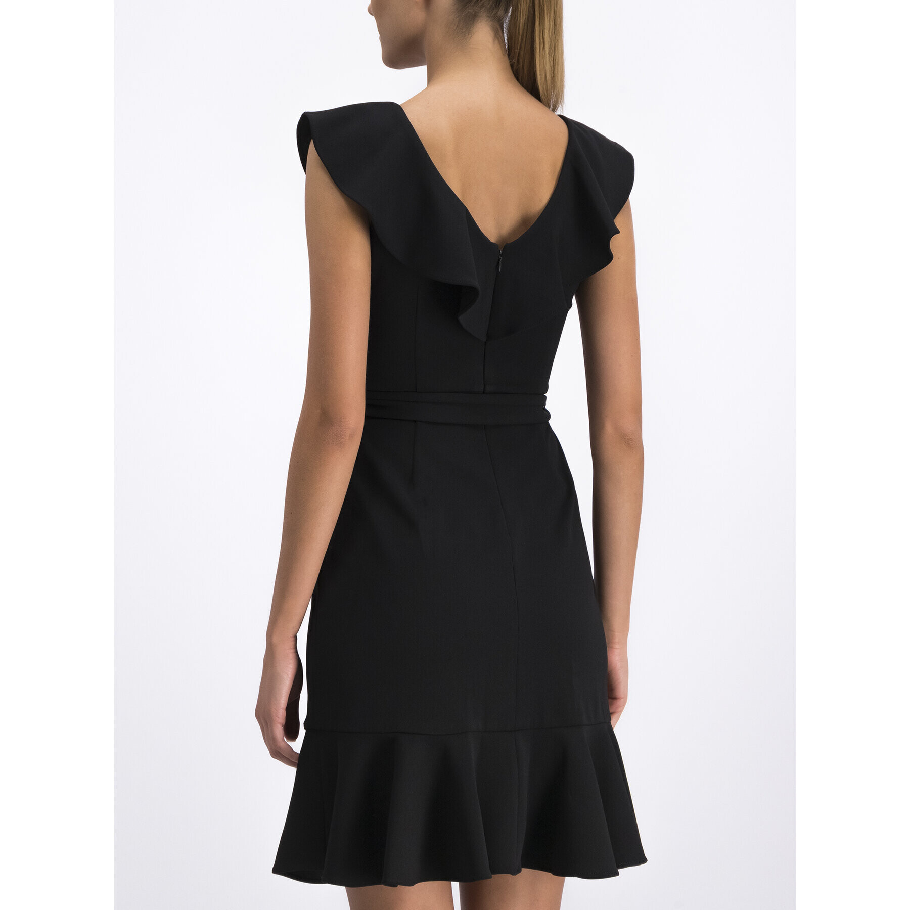 DKNY Коктейлна рокля DD9E1253 Черен Regular Fit - Pepit.bg