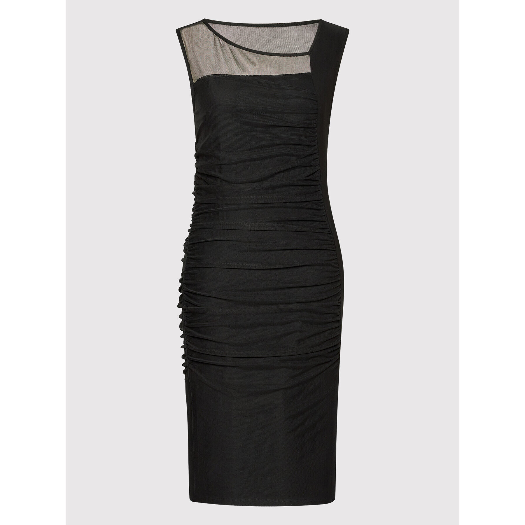 DKNY Коктейлна рокля P2AD7A35 Черен Slim Fit - Pepit.bg