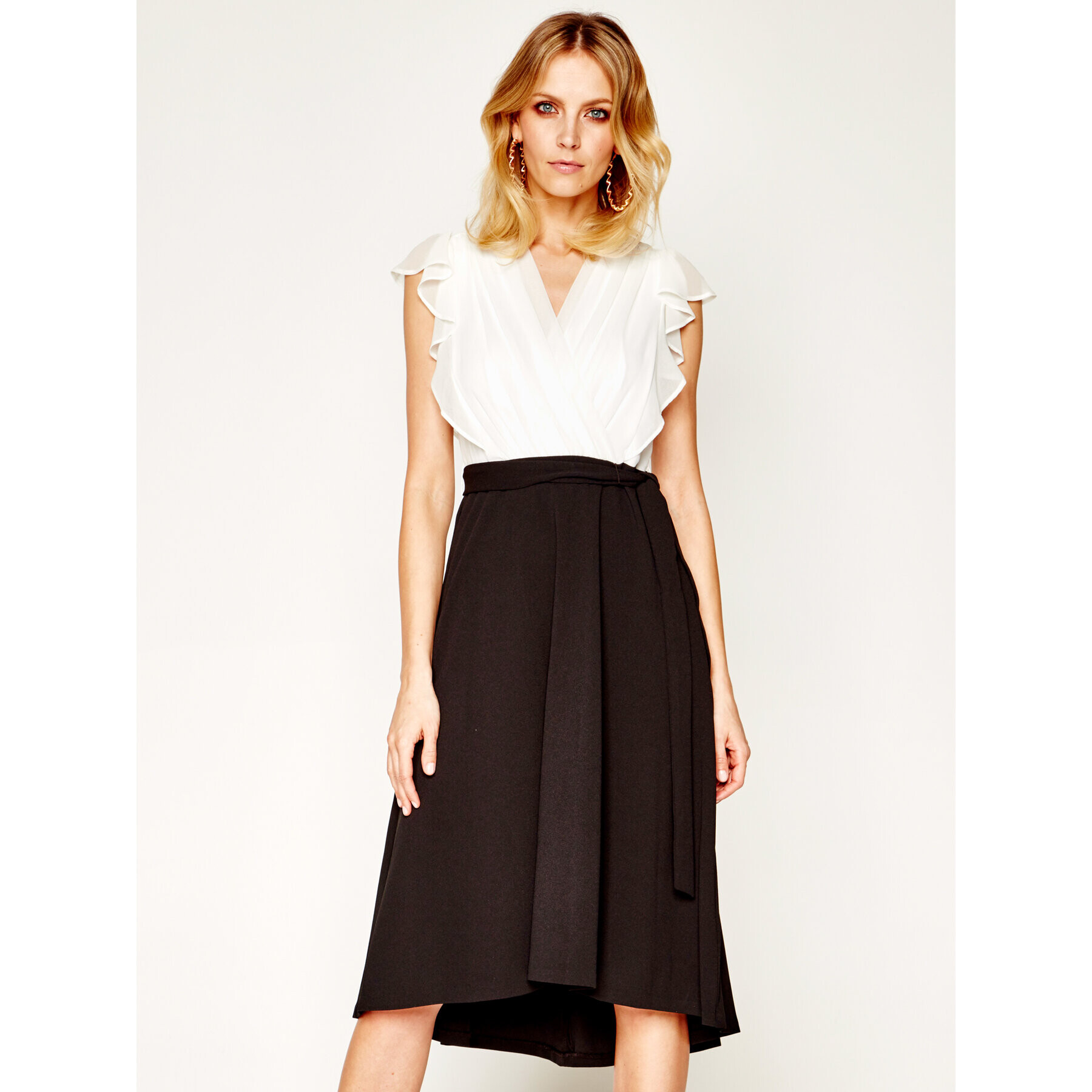 DKNY Коктейлна рокля DD0A1267 Черен Regular Fit - Pepit.bg