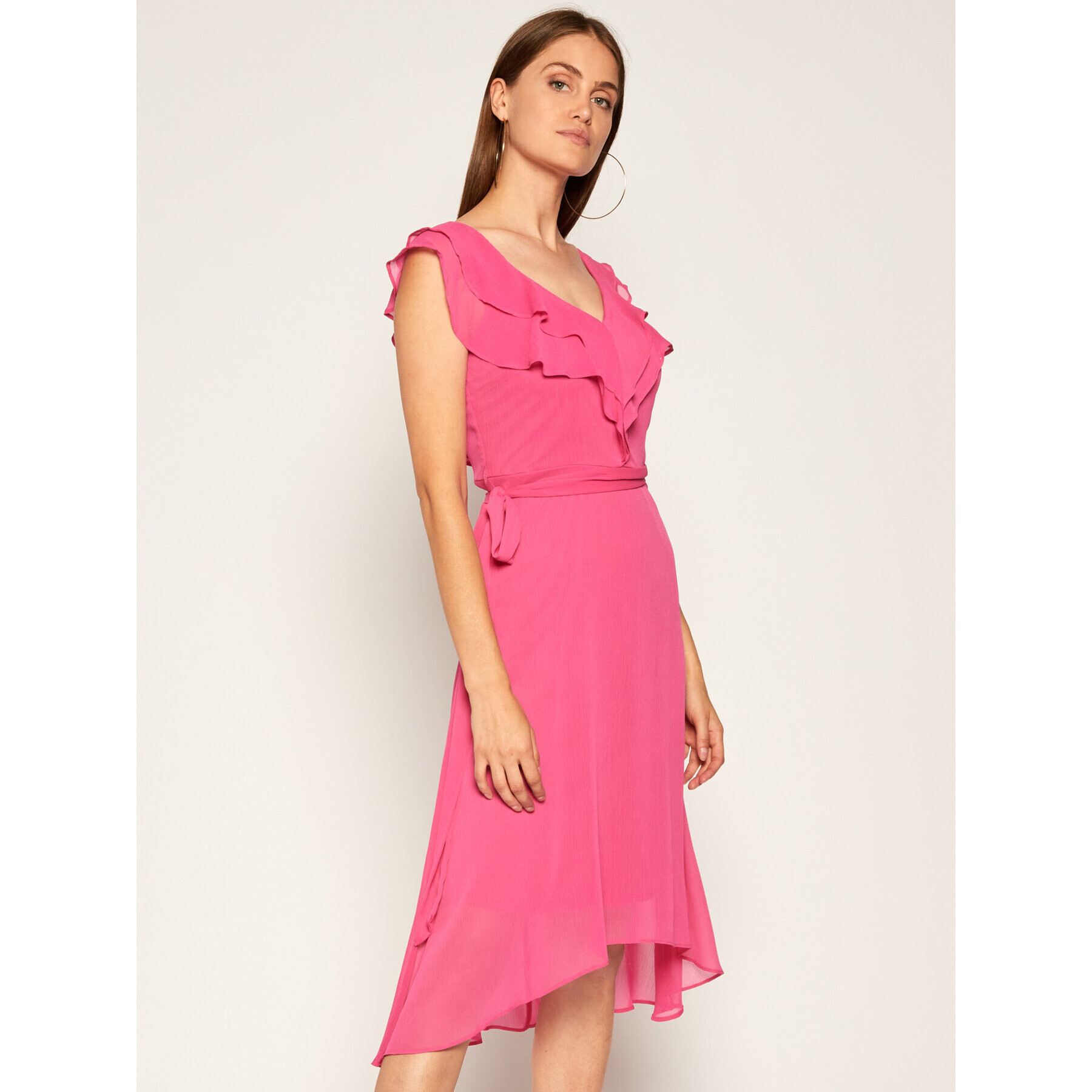 DKNY Коктейлна рокля DD0CI062 Розов Regular Fit - Pepit.bg