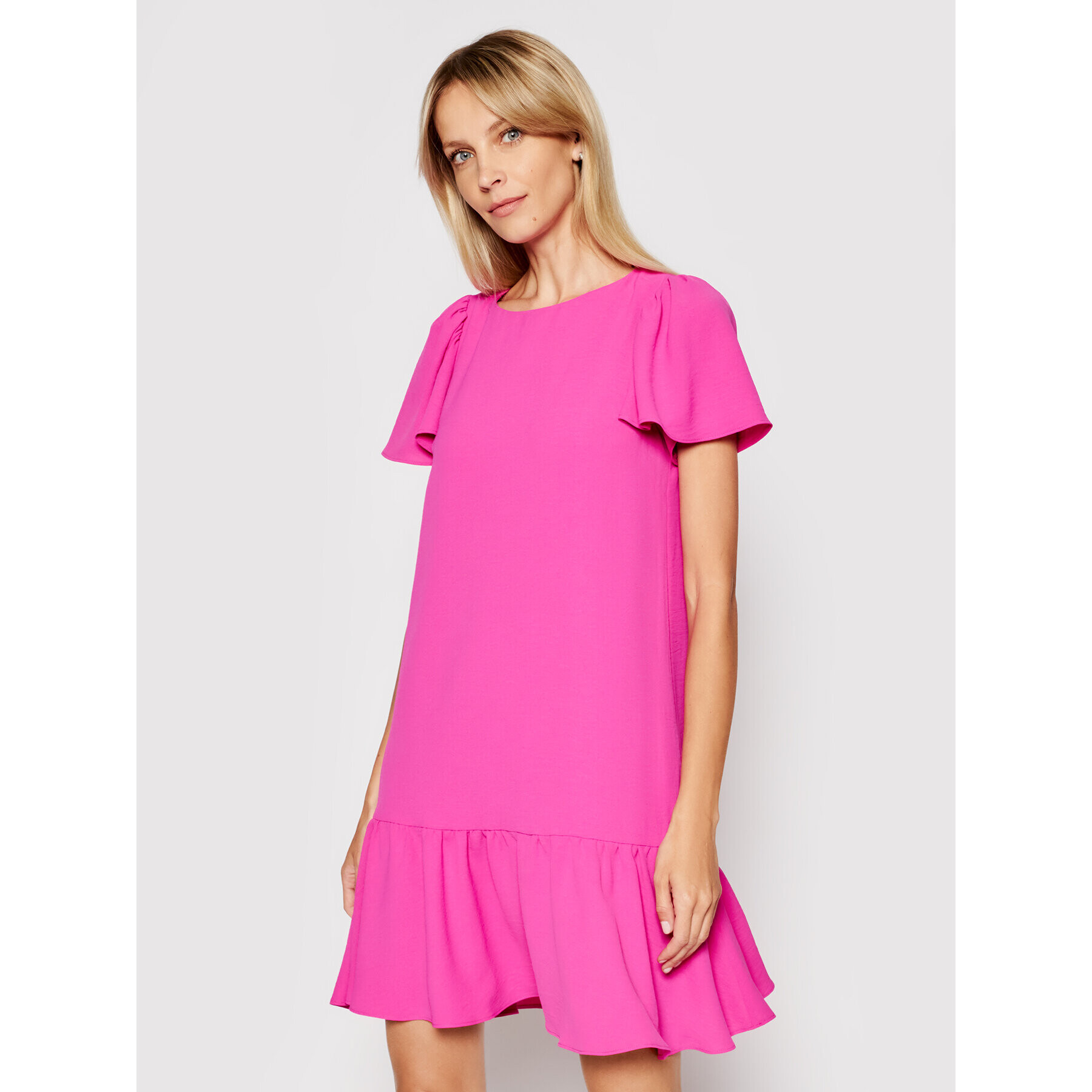 DKNY Коктейлна рокля DD1A759A Розов Regular Fit - Pepit.bg