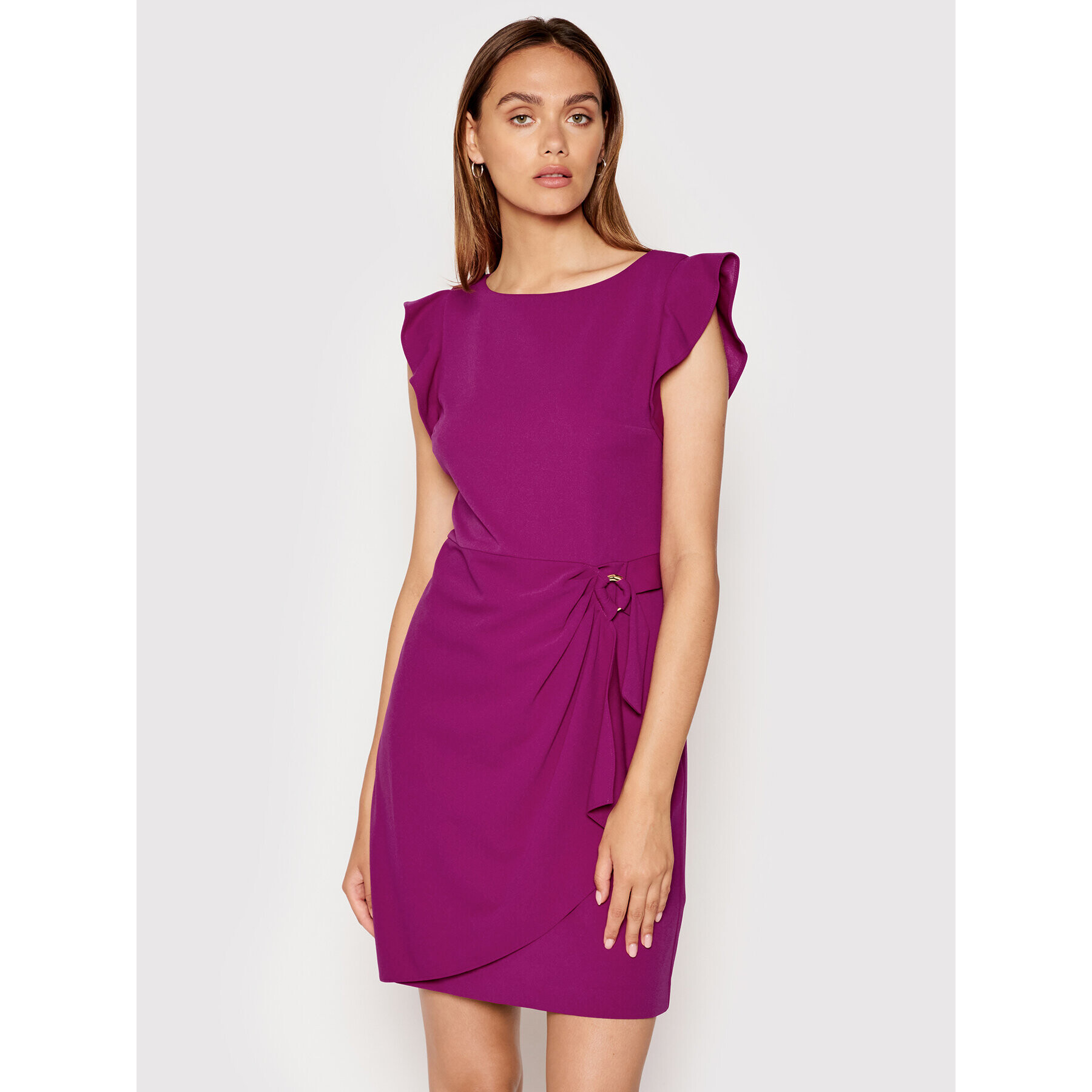 DKNY Коктейлна рокля DD1E2604 Розов Regular Fit - Pepit.bg