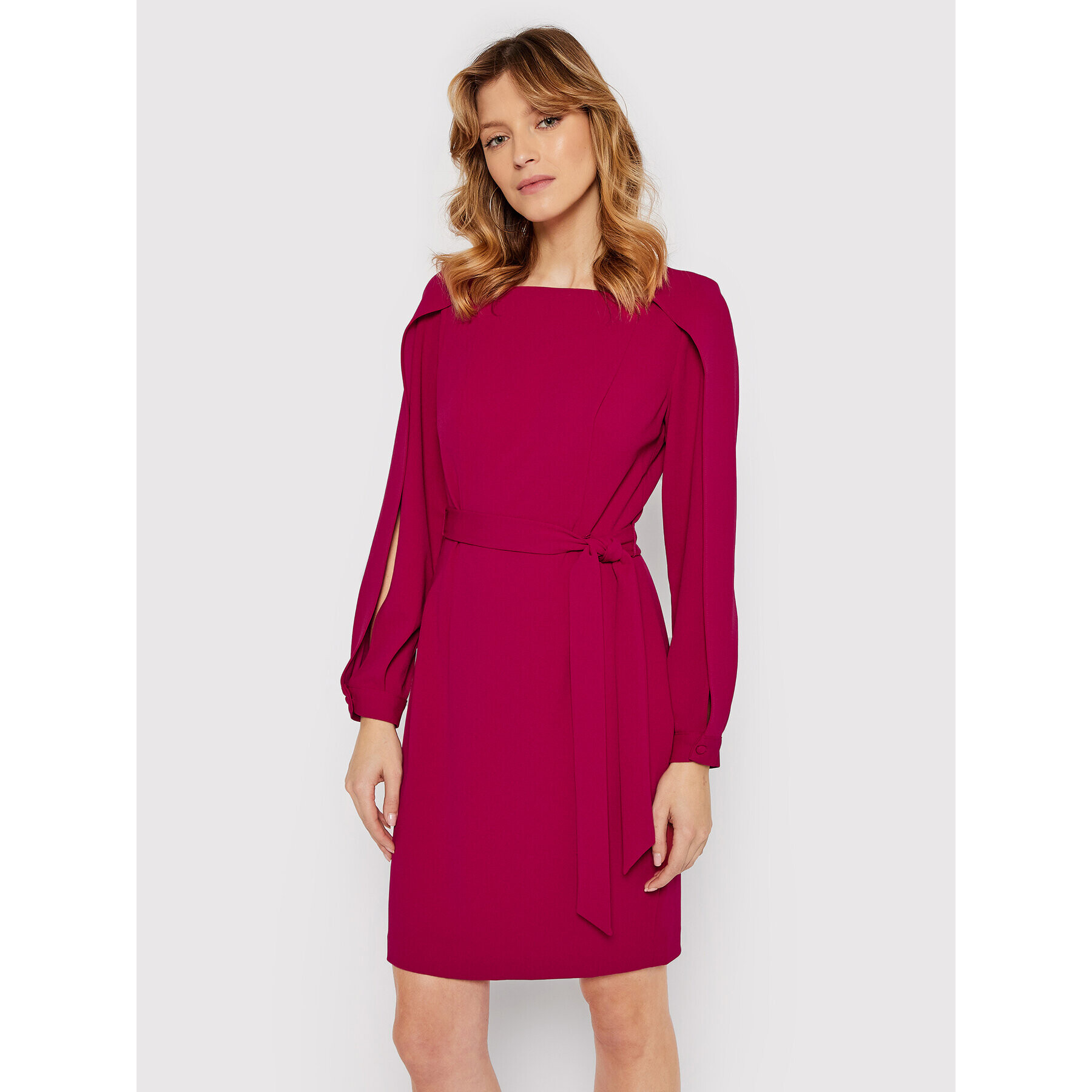 DKNY Коктейлна рокля DD1J2422 Розов Regular Fit - Pepit.bg