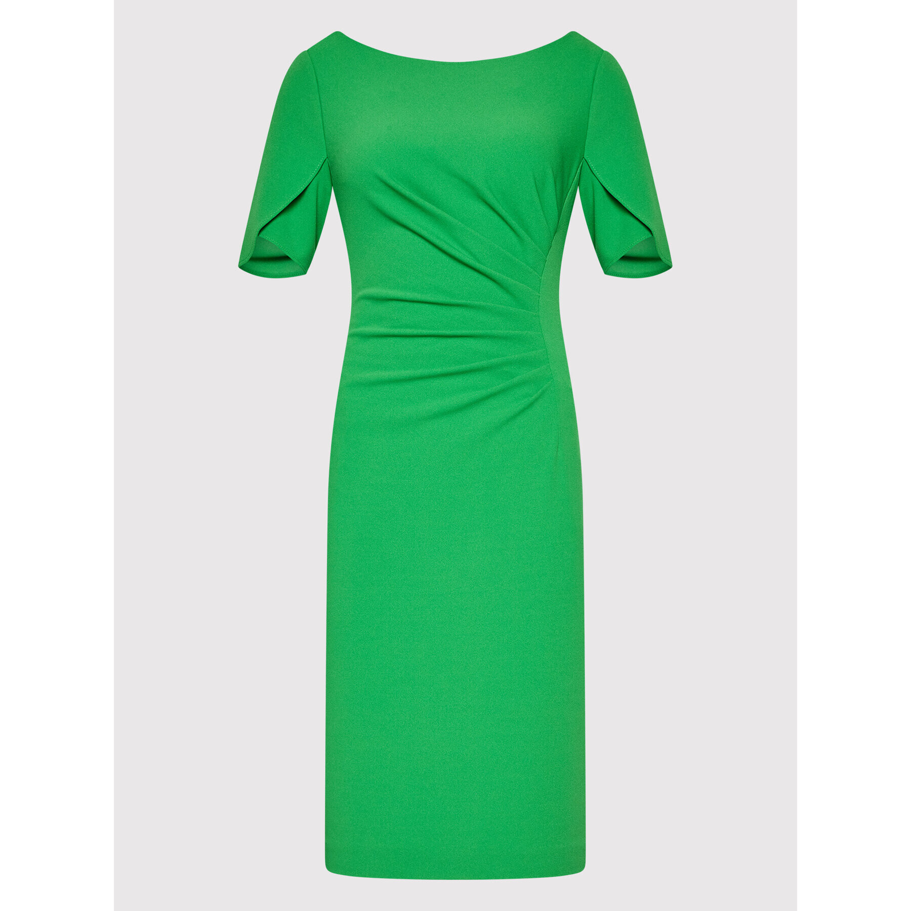 DKNY Коктейлна рокля DD2BN927 Зелен Slim Fit - Pepit.bg