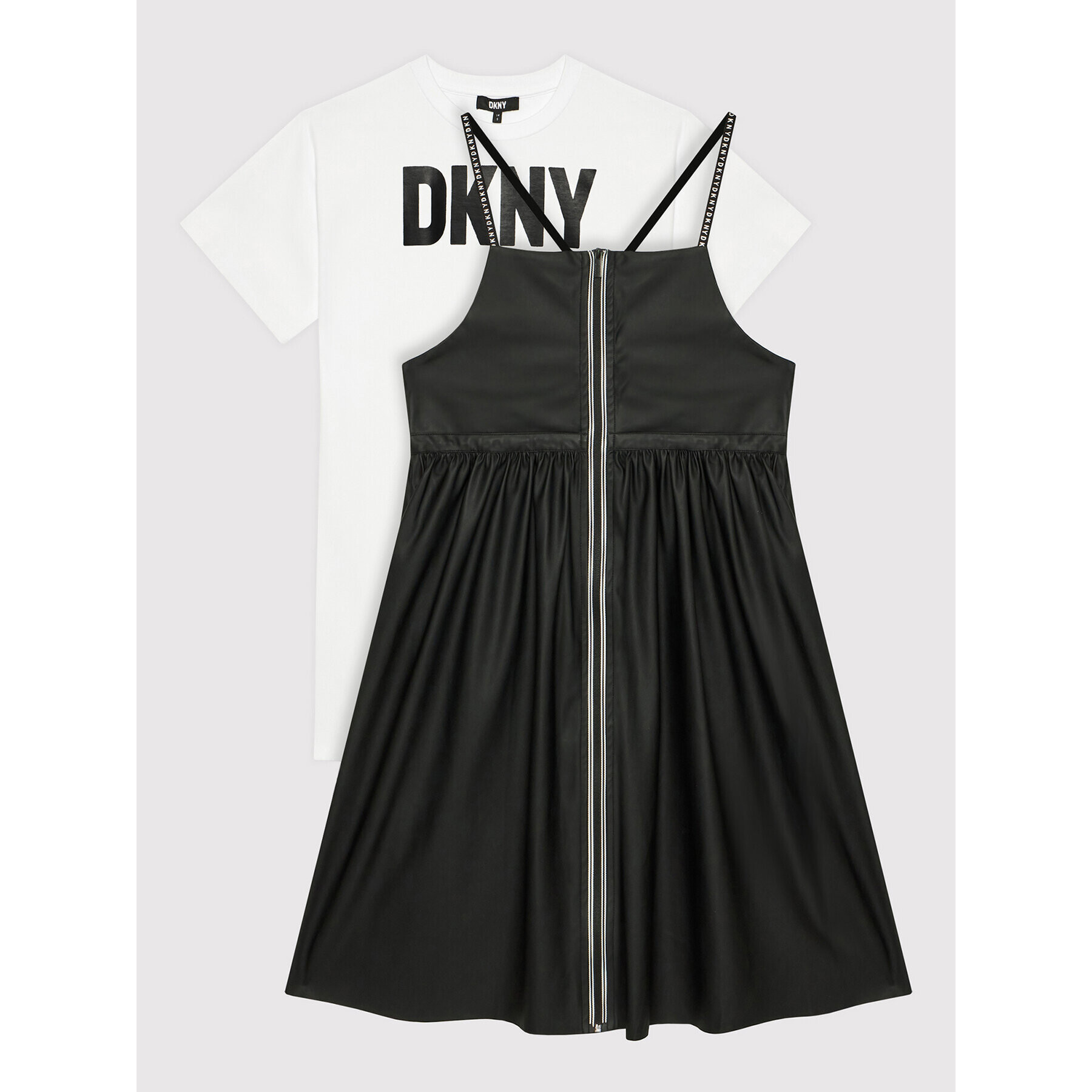 DKNY Комплект 2 рокли D32845 S Черен Regular Fit - Pepit.bg