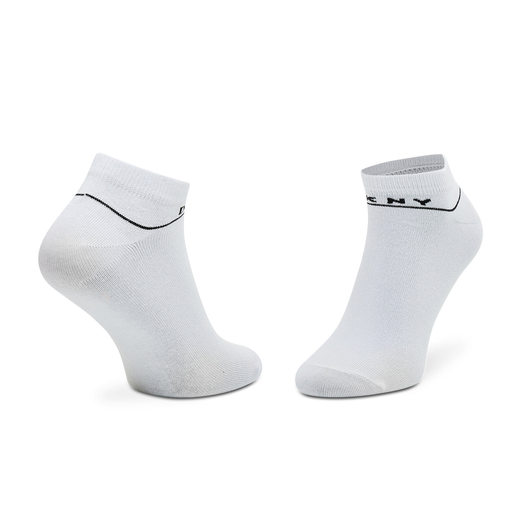 DKNY Комплект 3 чифта дълги чорапи мъжки Jefferson S5_6207T_DKY Бял - Pepit.bg
