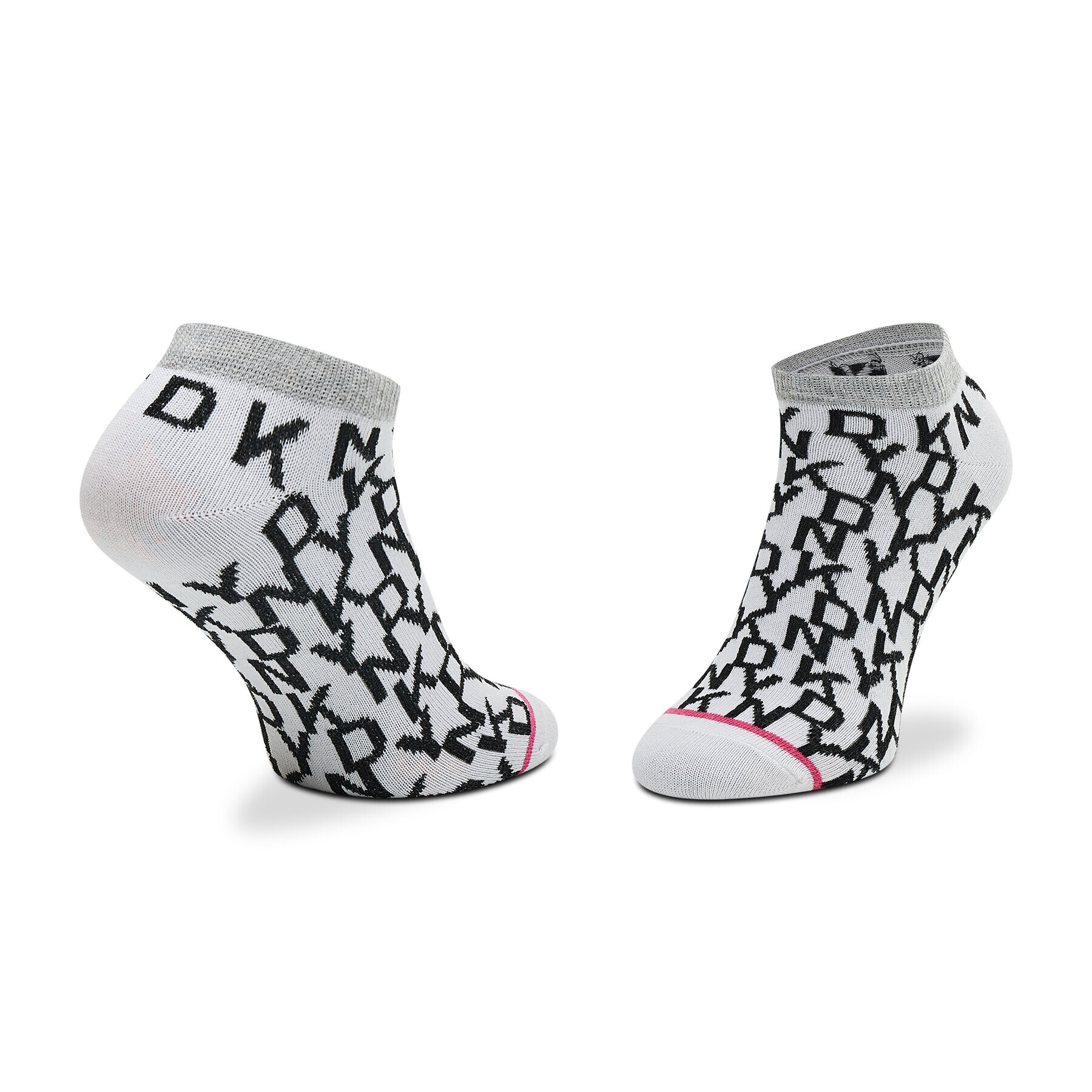 DKNY Комплект 3 чифта къси чорапи дамски S4_0066T_DKY Цветен - Pepit.bg