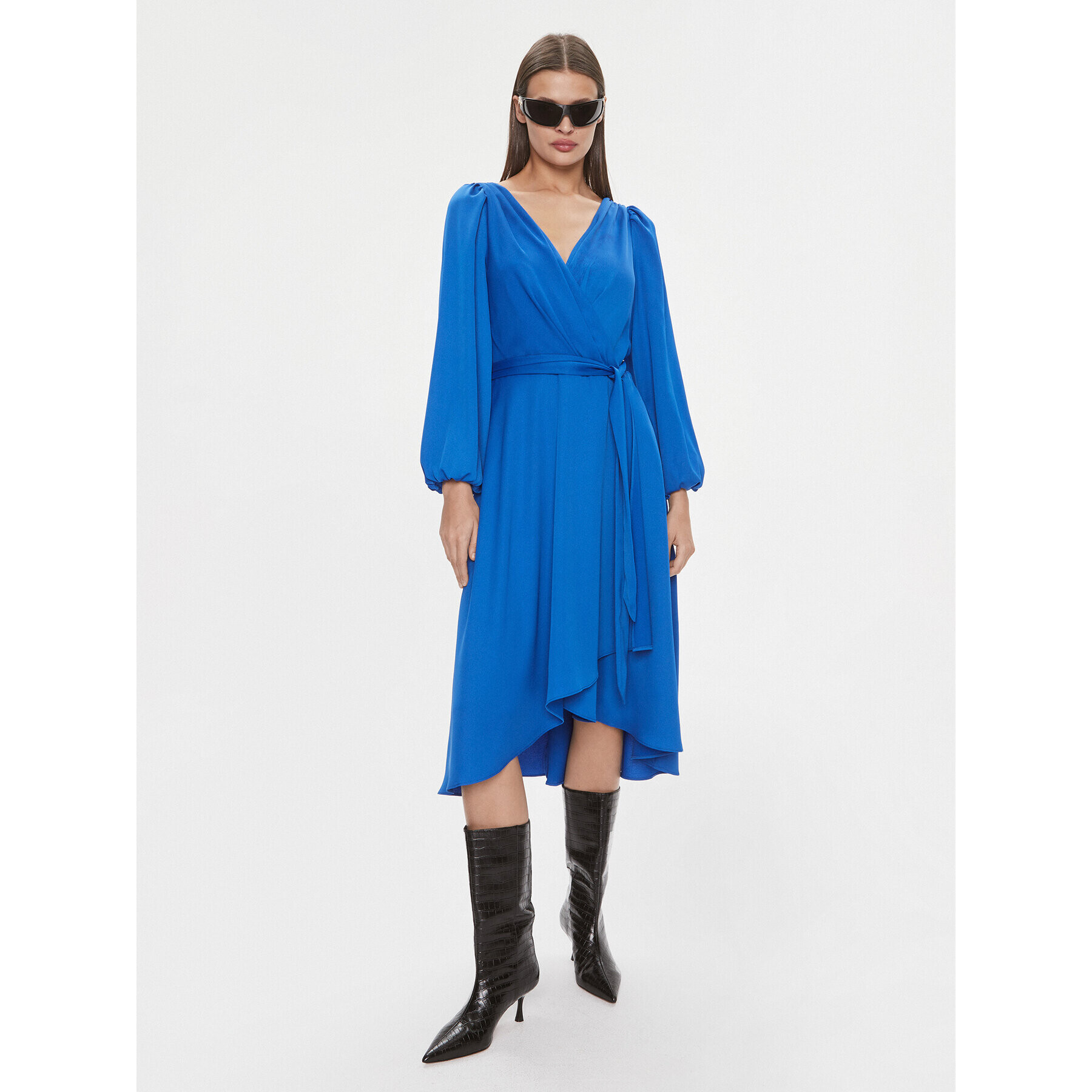 DKNY Лятна рокля DD3JJ479 Син Regular Fit - Pepit.bg