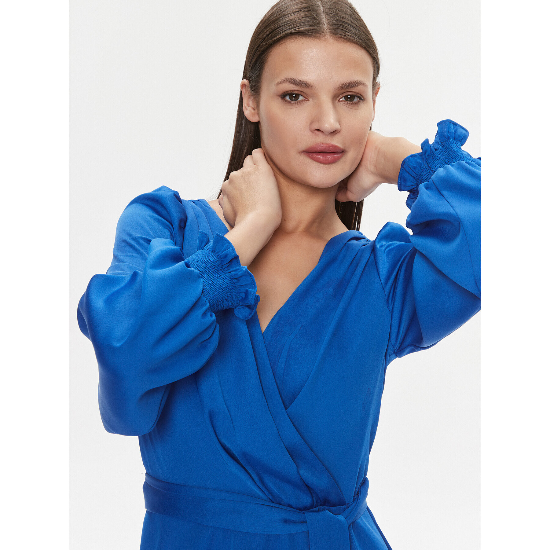 DKNY Лятна рокля DD3JJ479 Син Regular Fit - Pepit.bg