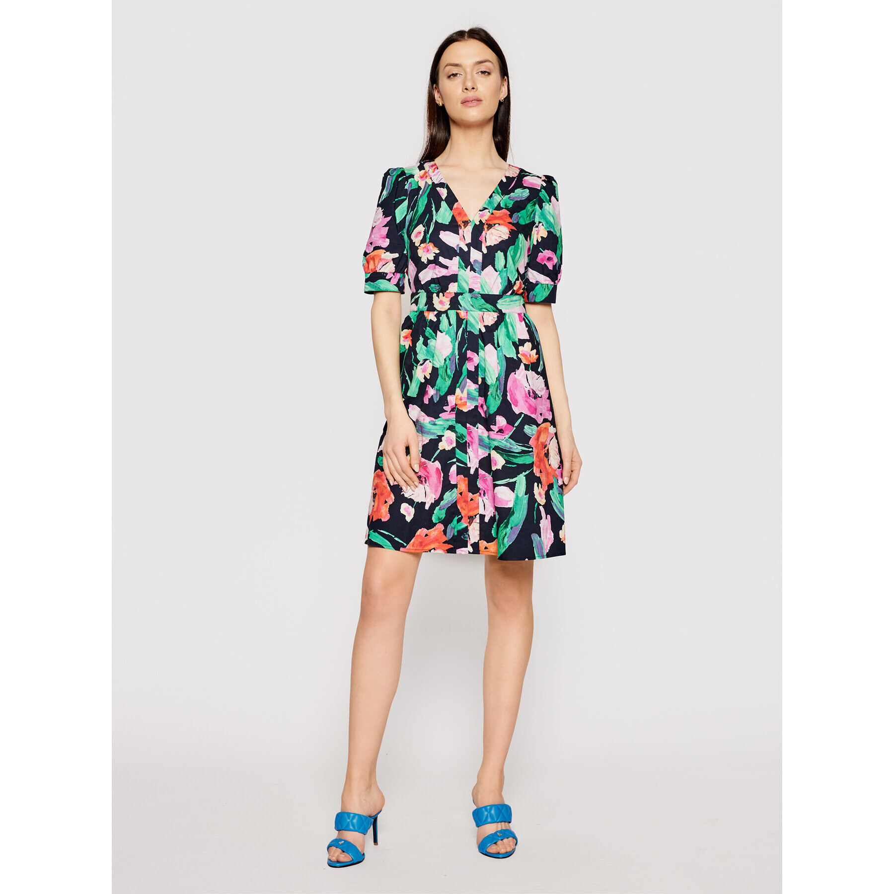DKNY Лятна рокля DD1A3364 Цветен Regular Fit - Pepit.bg