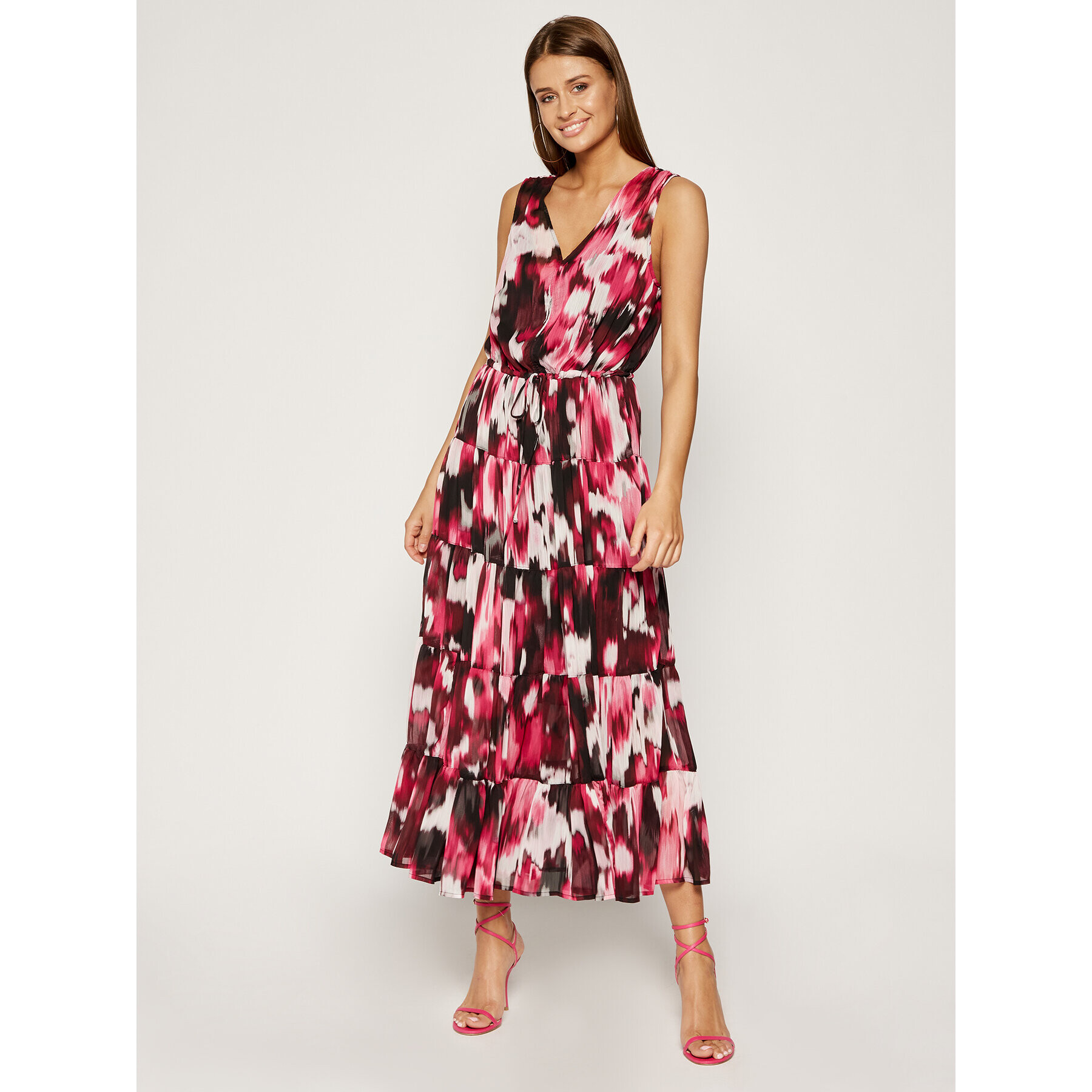 DKNY Лятна рокля P0BBXDKR Цветен Regular Fit - Pepit.bg