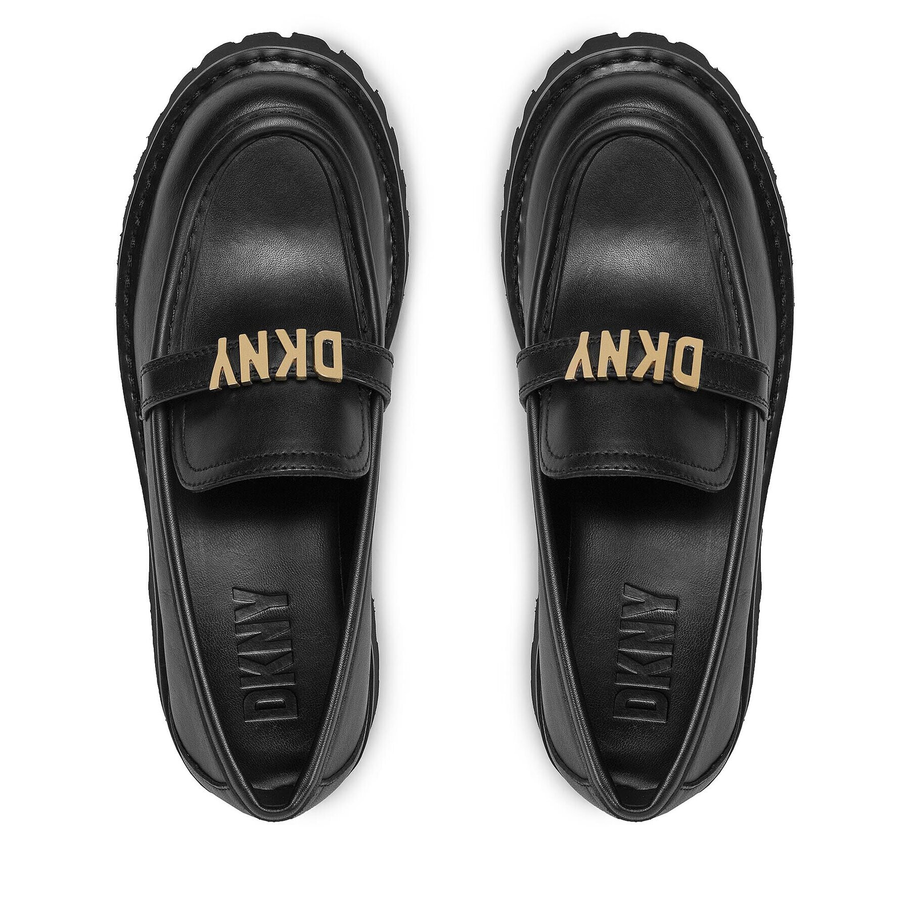DKNY Мокасини Ronnie K3349230 Черен - Pepit.bg