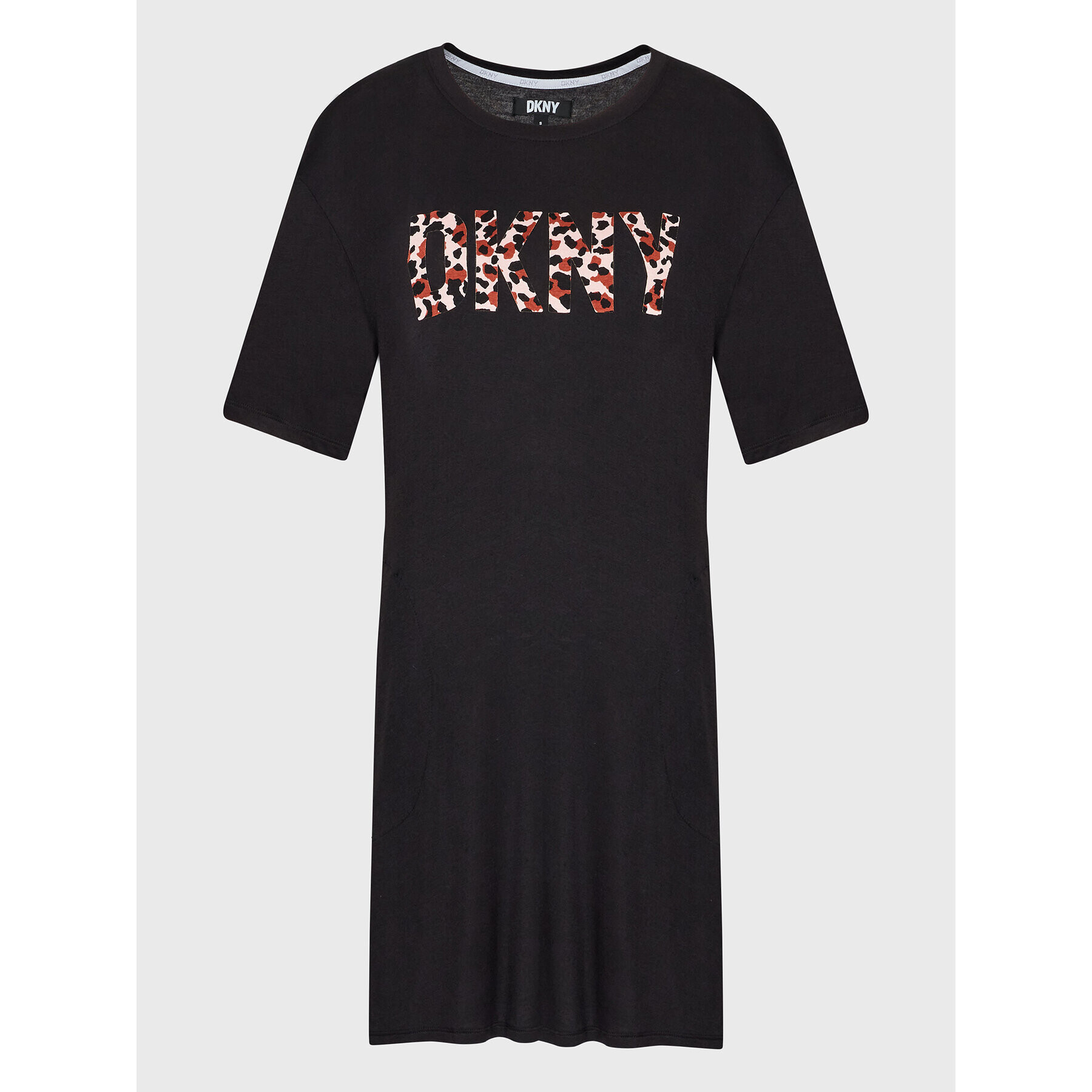 DKNY Нощница YI2322609 Черен Regular Fit - Pepit.bg