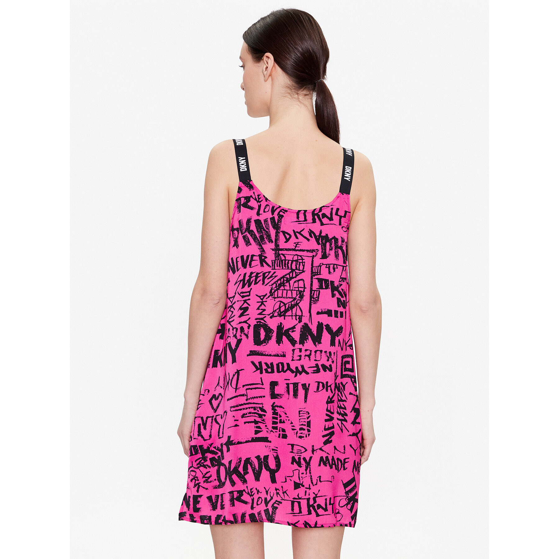 DKNY Нощница YI2622629 Розов Regular Fit - Pepit.bg