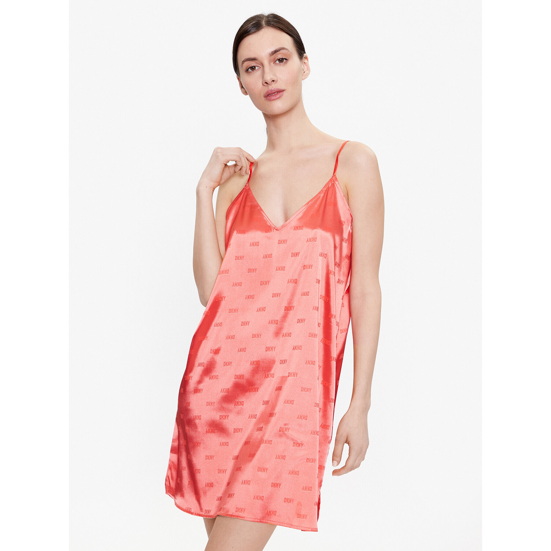 DKNY Нощница YI2622632 Оранжев Regular Fit - Pepit.bg