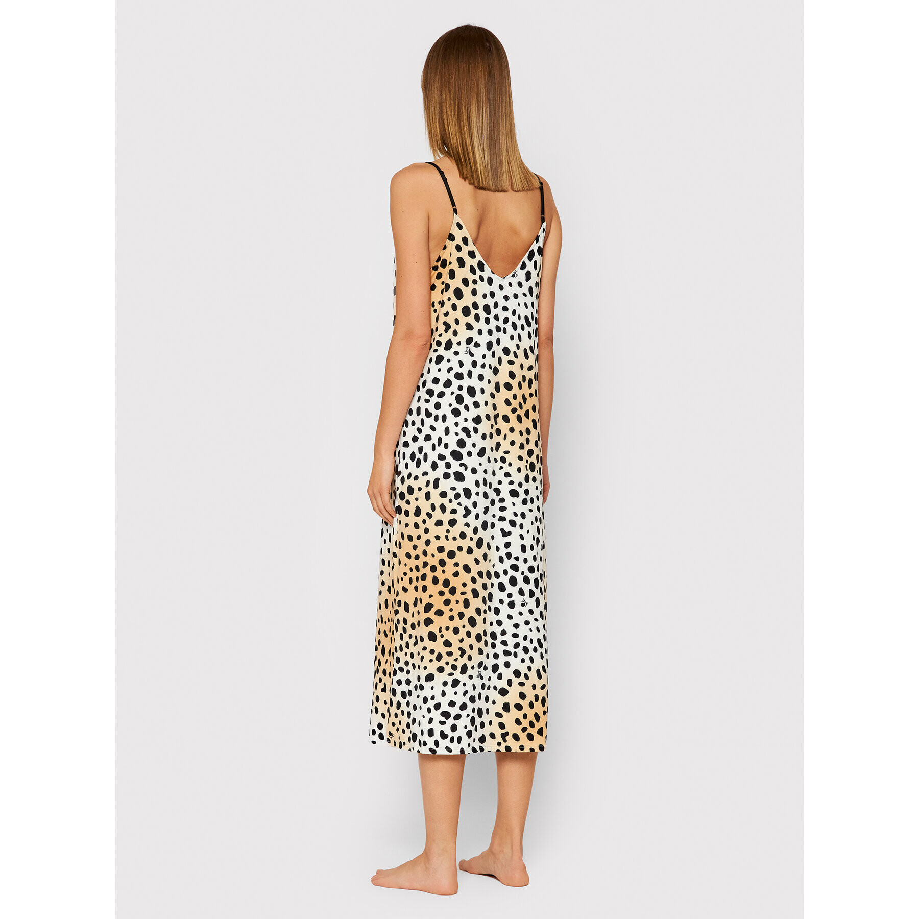 DKNY Нощница YI2022496 Бежов Regular Fit - Pepit.bg