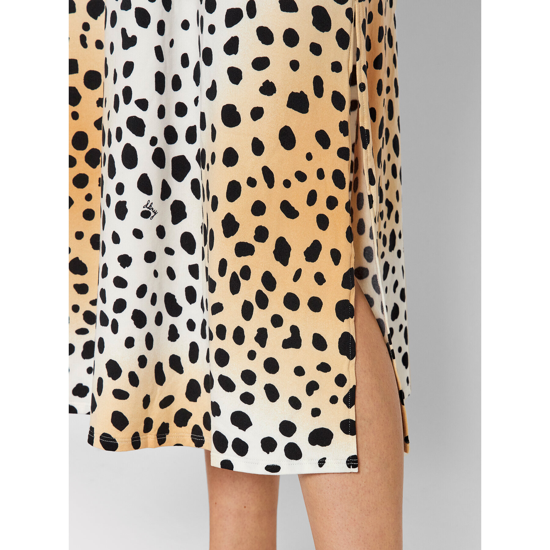 DKNY Нощница YI2022496 Бежов Regular Fit - Pepit.bg