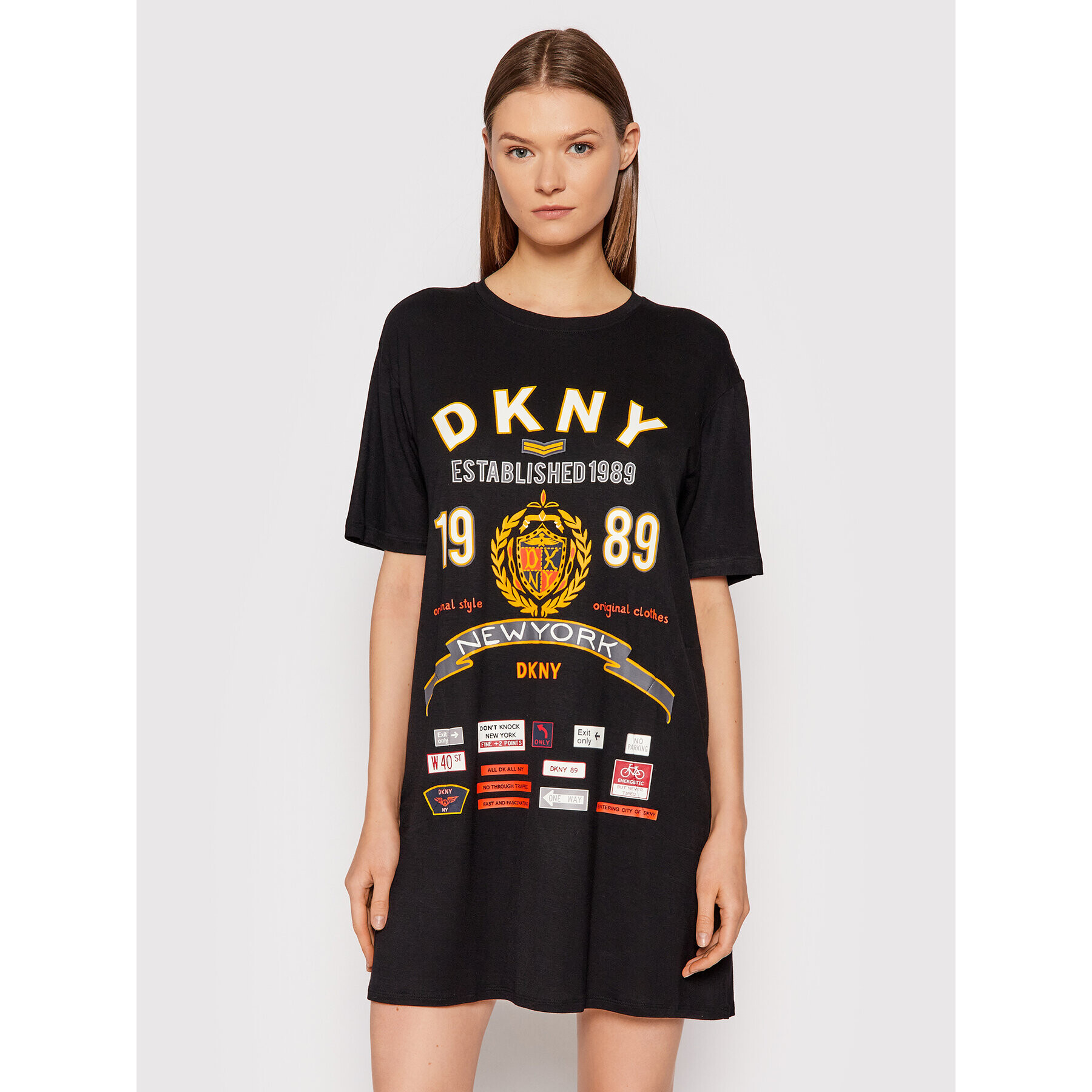 DKNY Нощница YI2322486 Черен - Pepit.bg