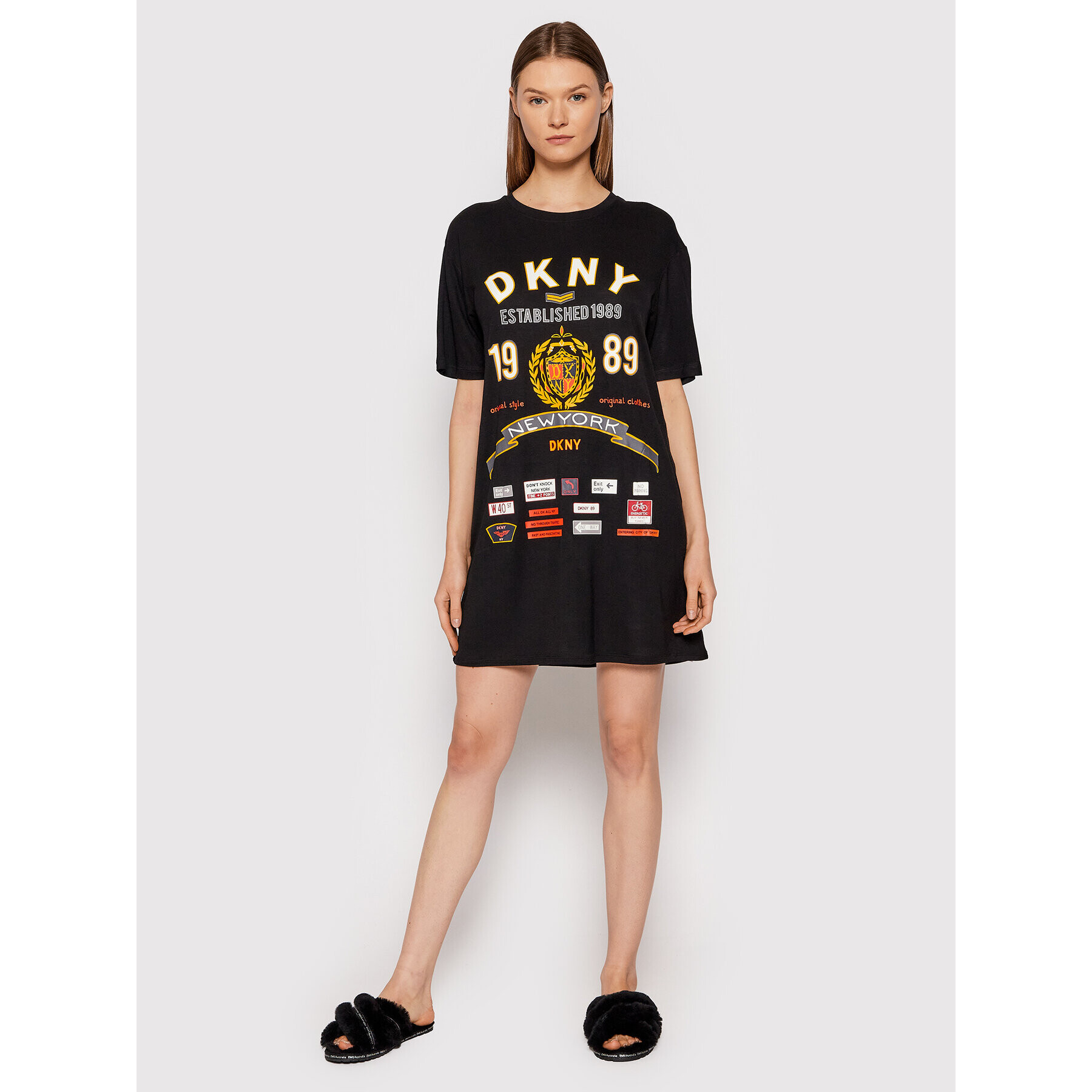 DKNY Нощница YI2322486 Черен - Pepit.bg