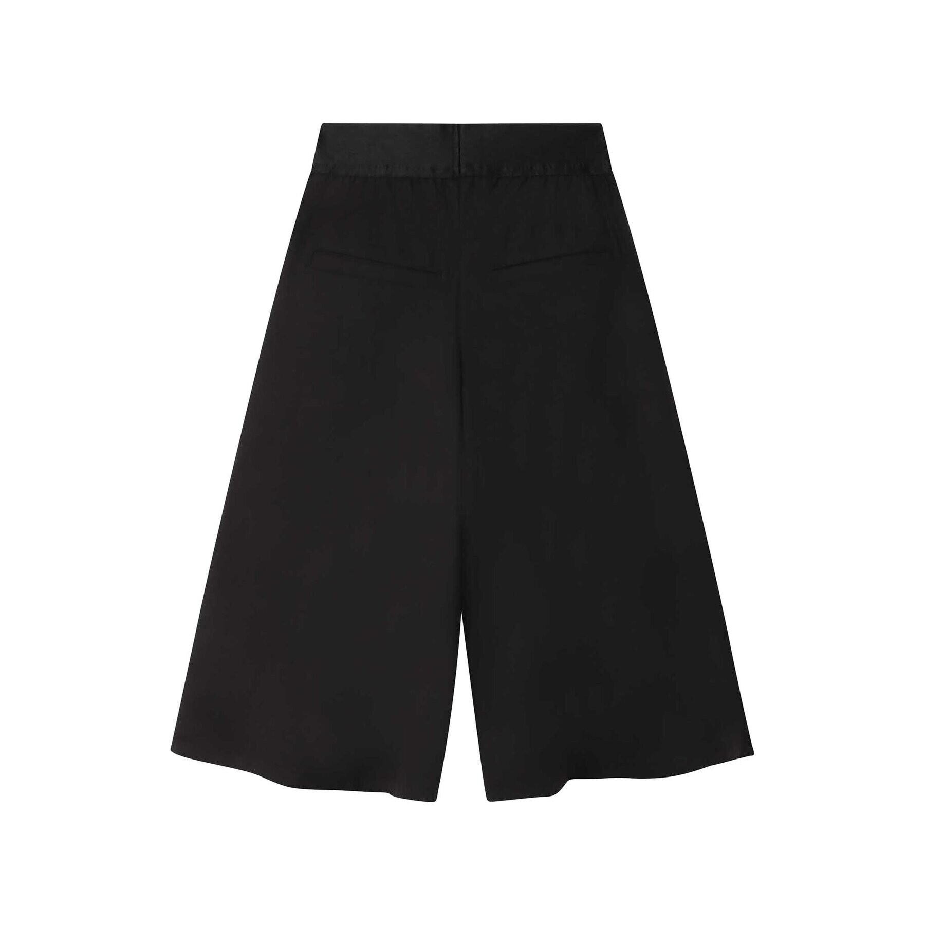 DKNY Панталони тип кюлоти D34A98 D Черен Loose Fit - Pepit.bg