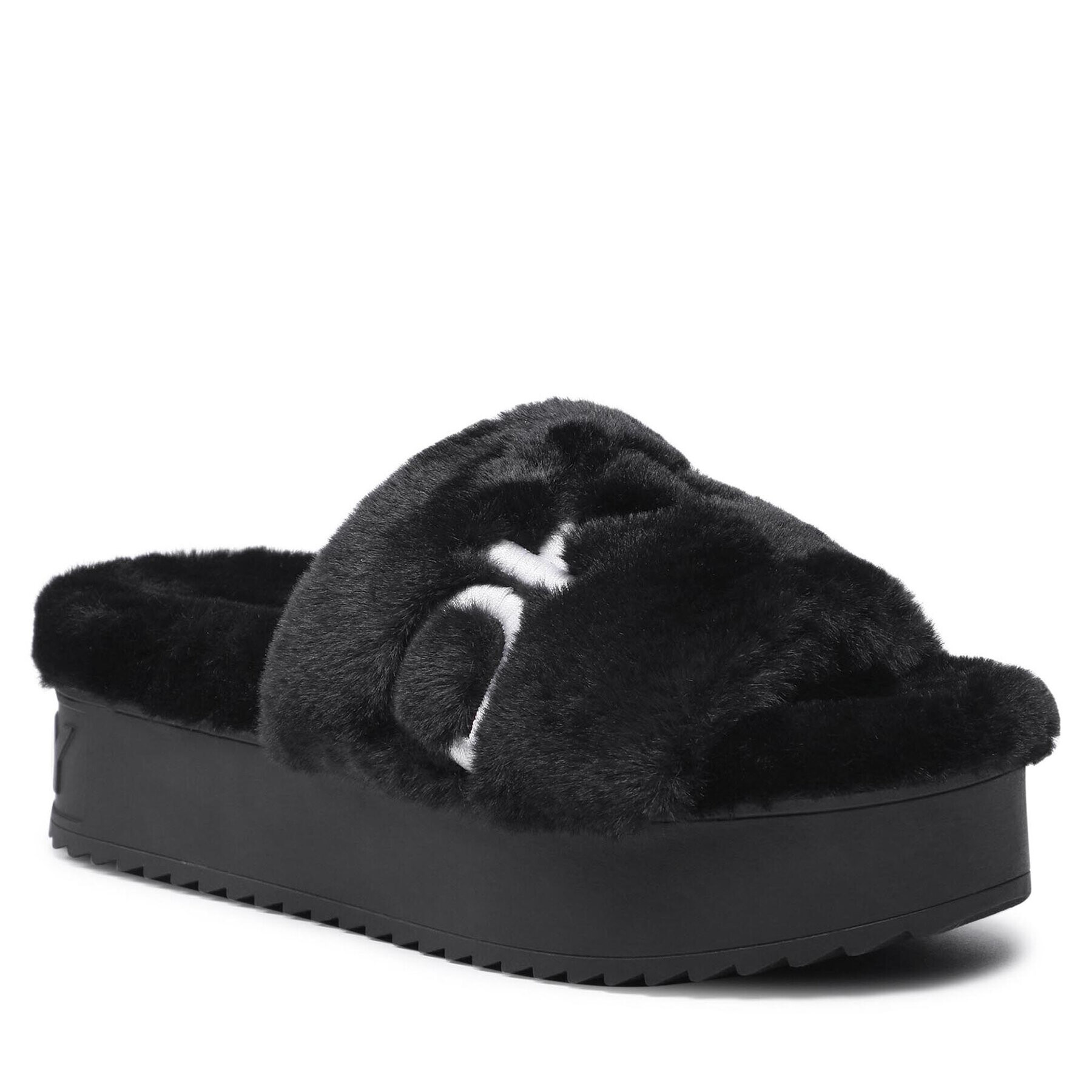 DKNY Пантофи Palz K2123165 Черен - Pepit.bg