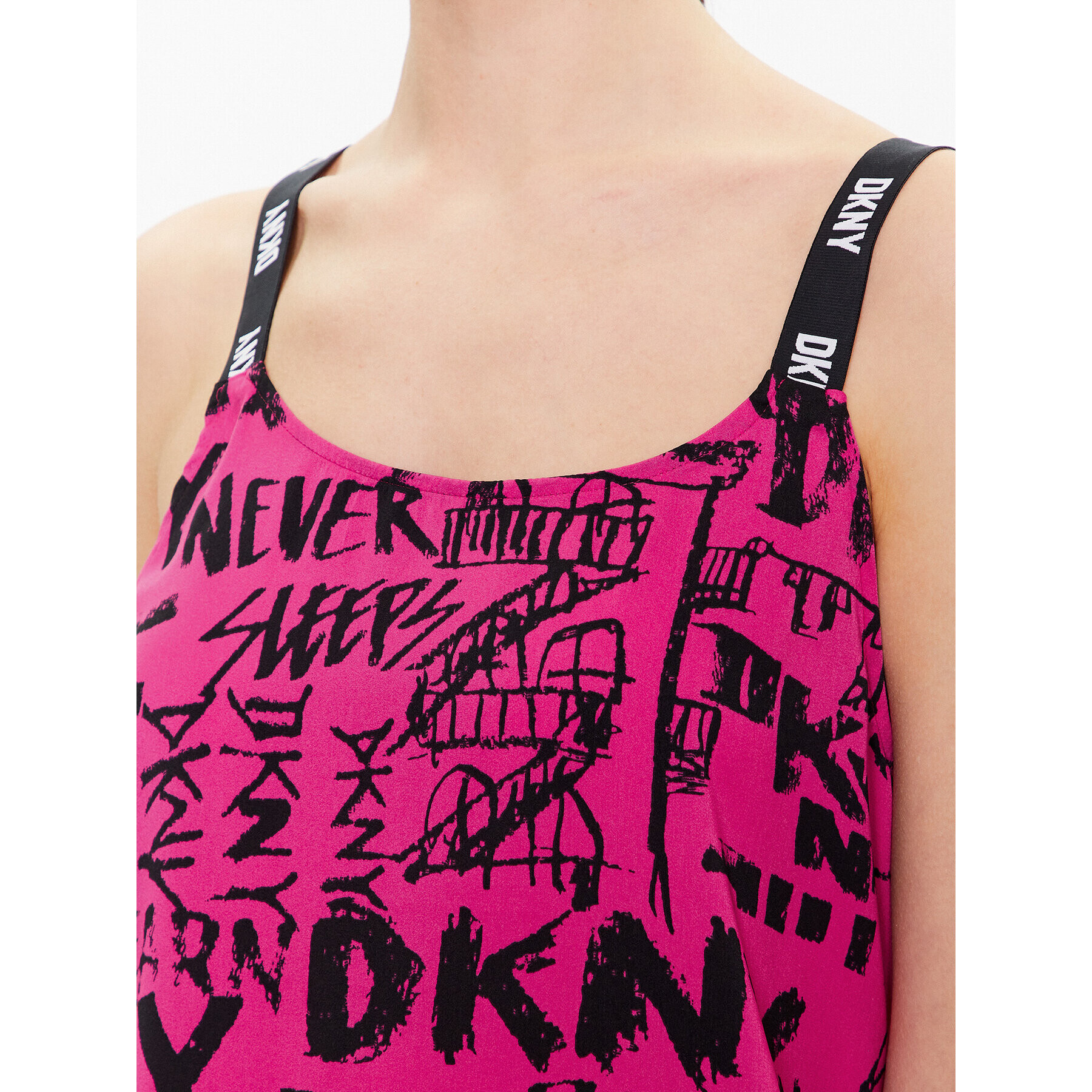 DKNY Пижама YI2522629 Розов Regular Fit - Pepit.bg