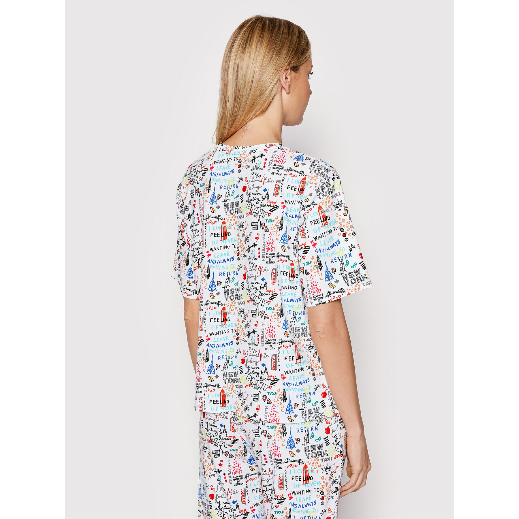 DKNY Пижама YI2822528 Цветен Regular Fit - Pepit.bg