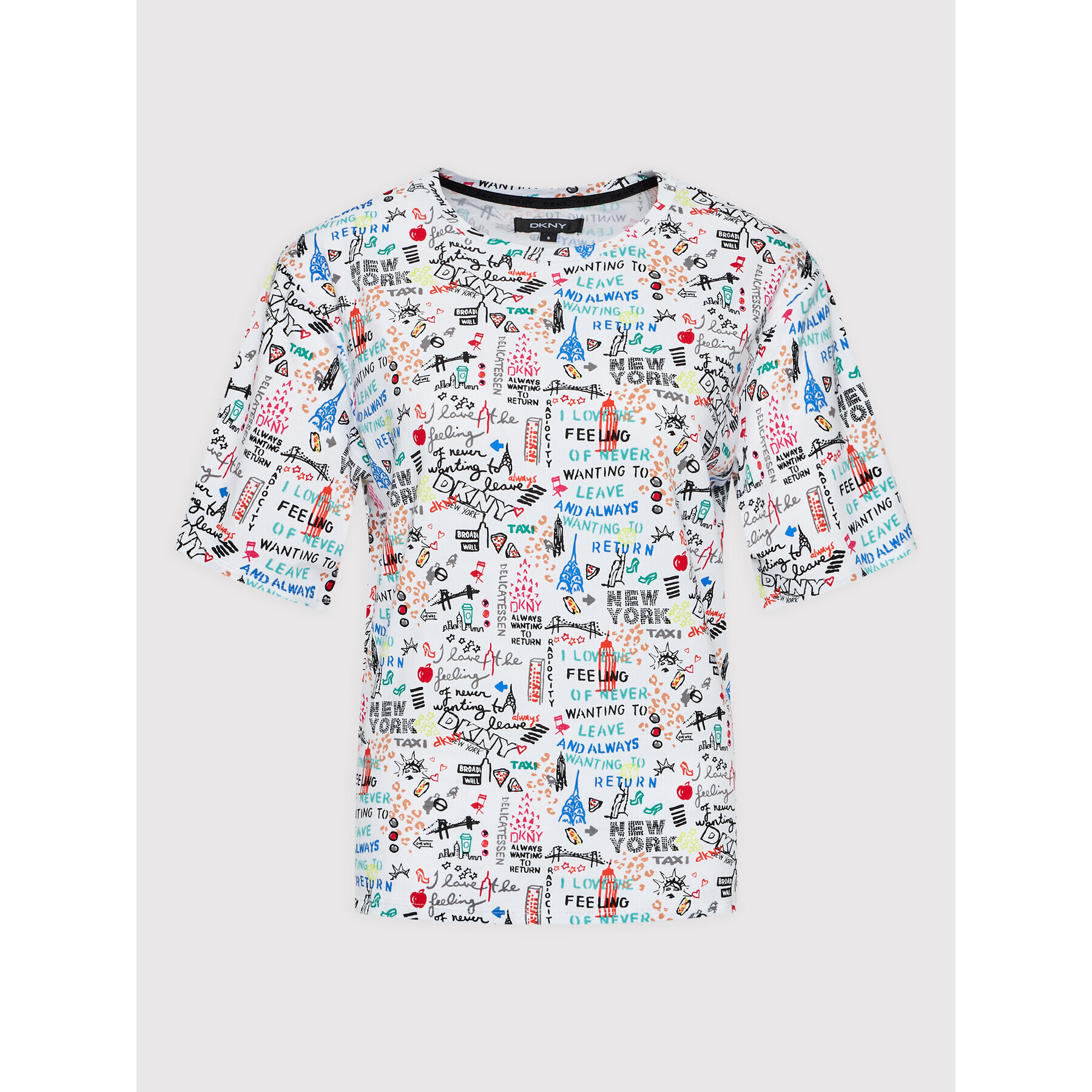 DKNY Пижама YI2822528 Цветен Regular Fit - Pepit.bg
