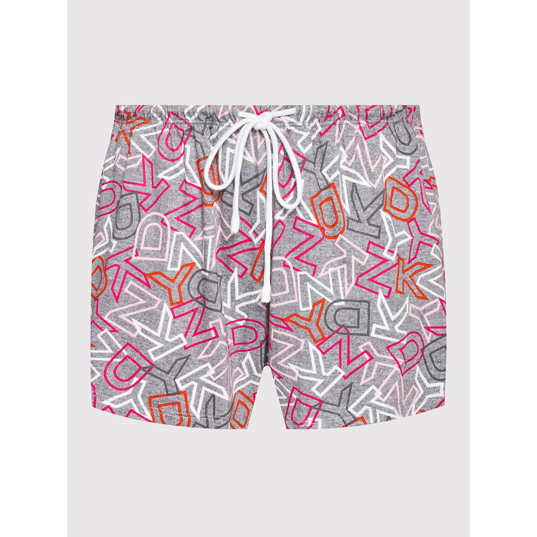 DKNY Пижама YI2822537 Сив Regular Fit - Pepit.bg