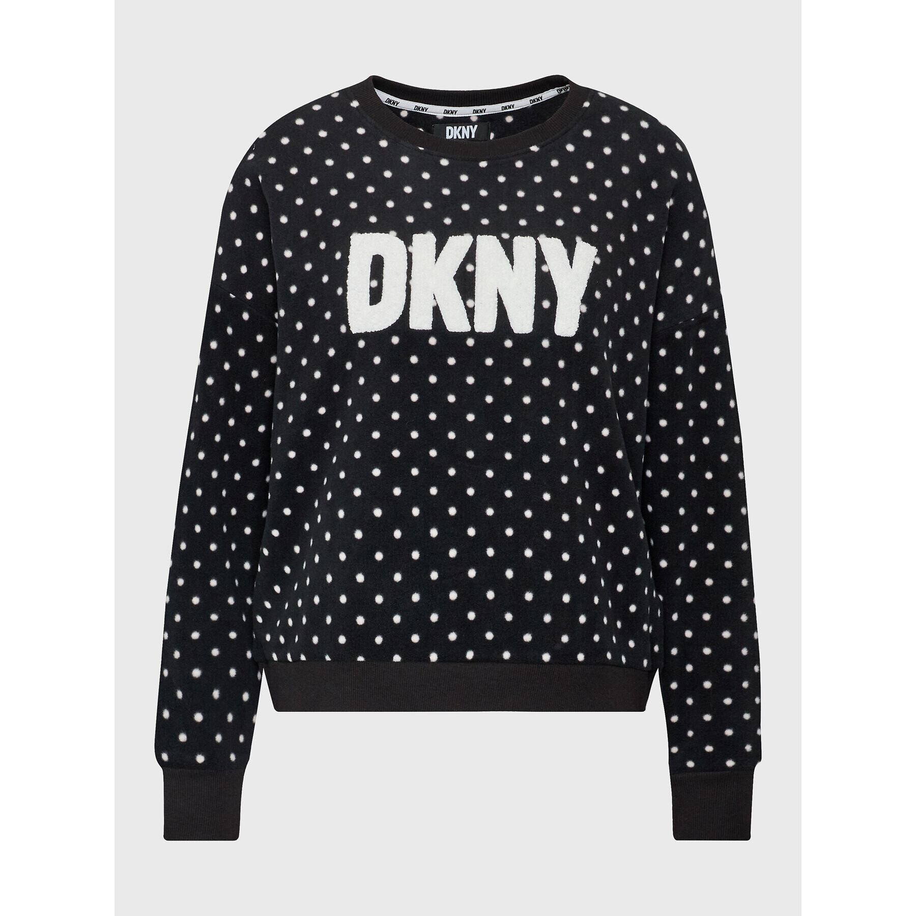 DKNY Пижама YI2822603F Черен Regular Fit - Pepit.bg