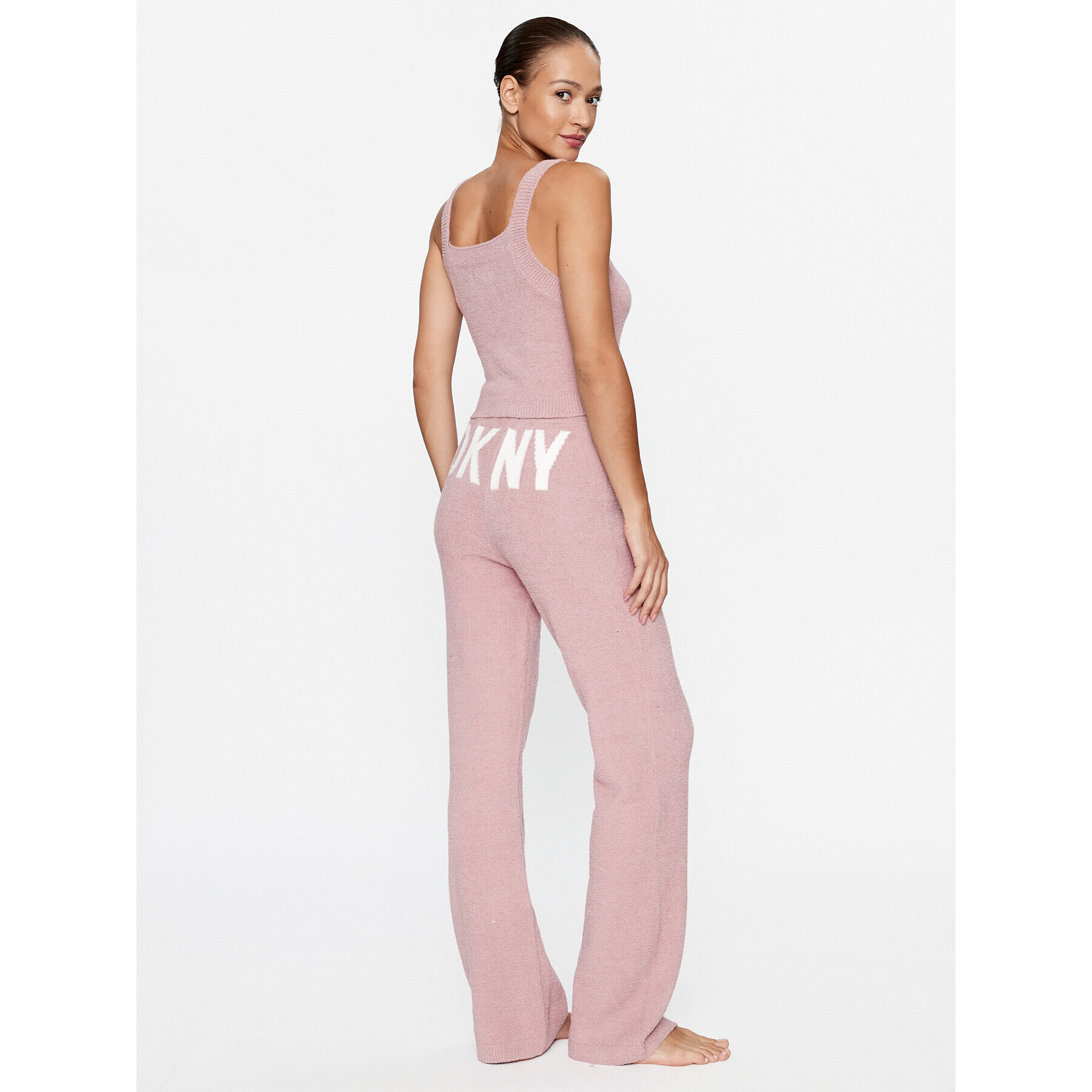 DKNY Пижама YI2822687 Розов Regular Fit - Pepit.bg