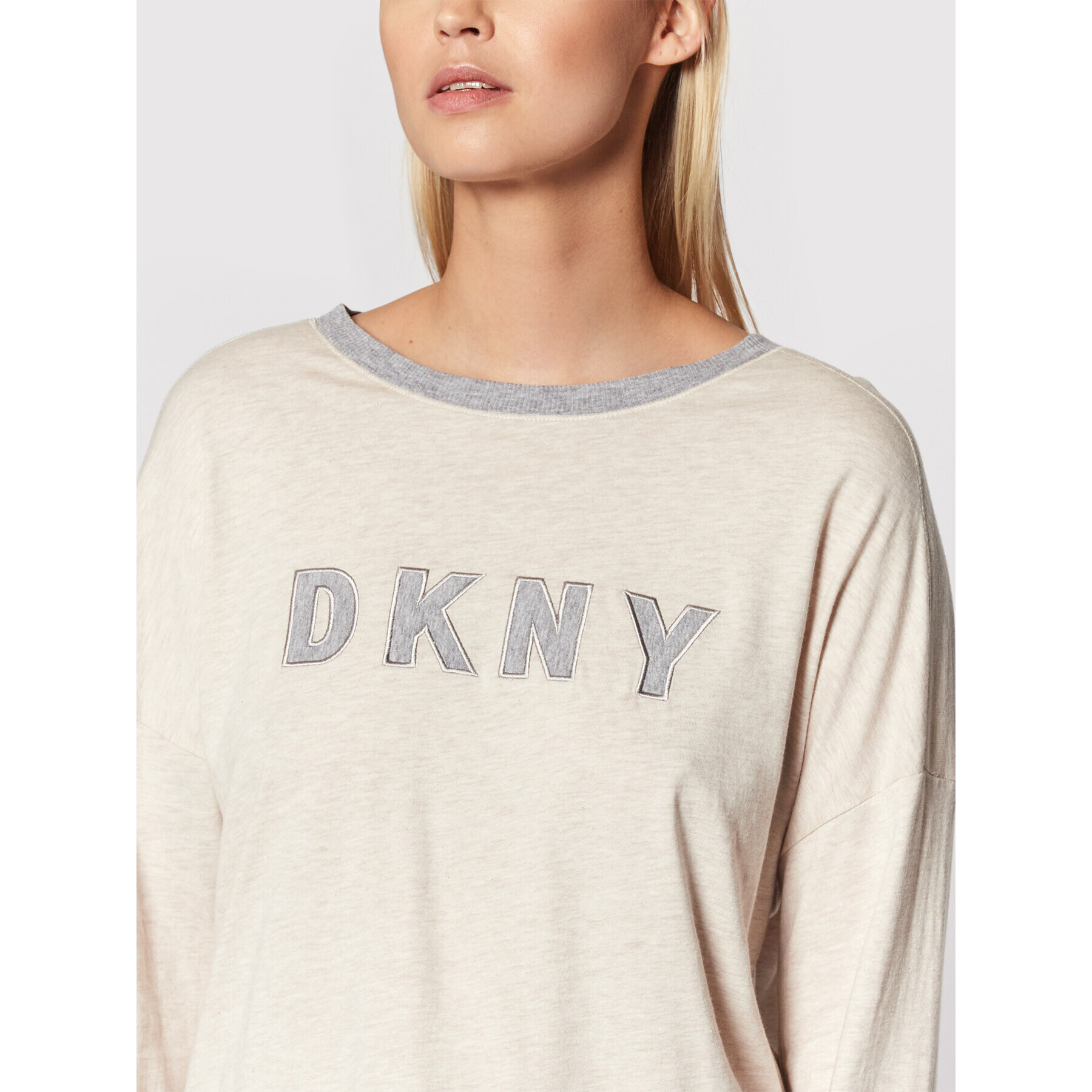 DKNY Пижама YI2919259 Бежов - Pepit.bg