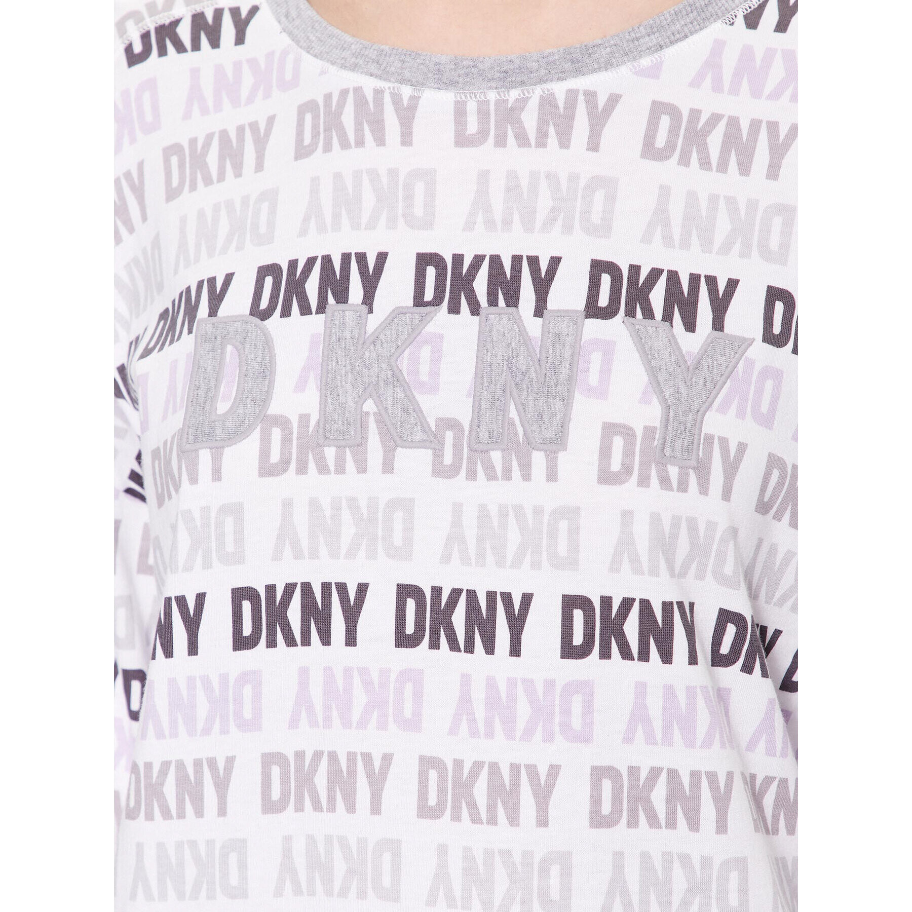 DKNY Пижама YI2919259 Бял Regular Fit - Pepit.bg