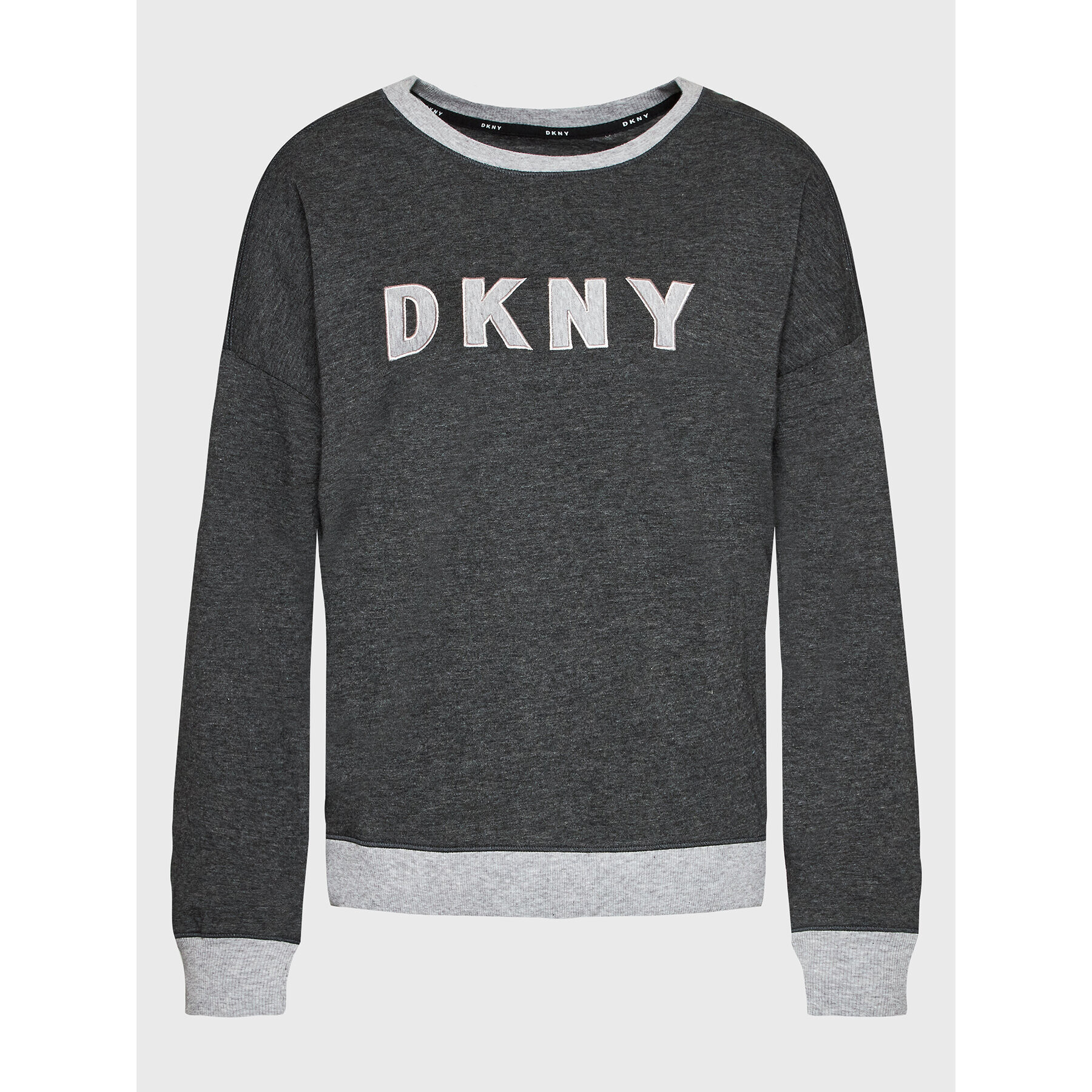 DKNY Пижама YI2919259 Сив Regular Fit - Pepit.bg