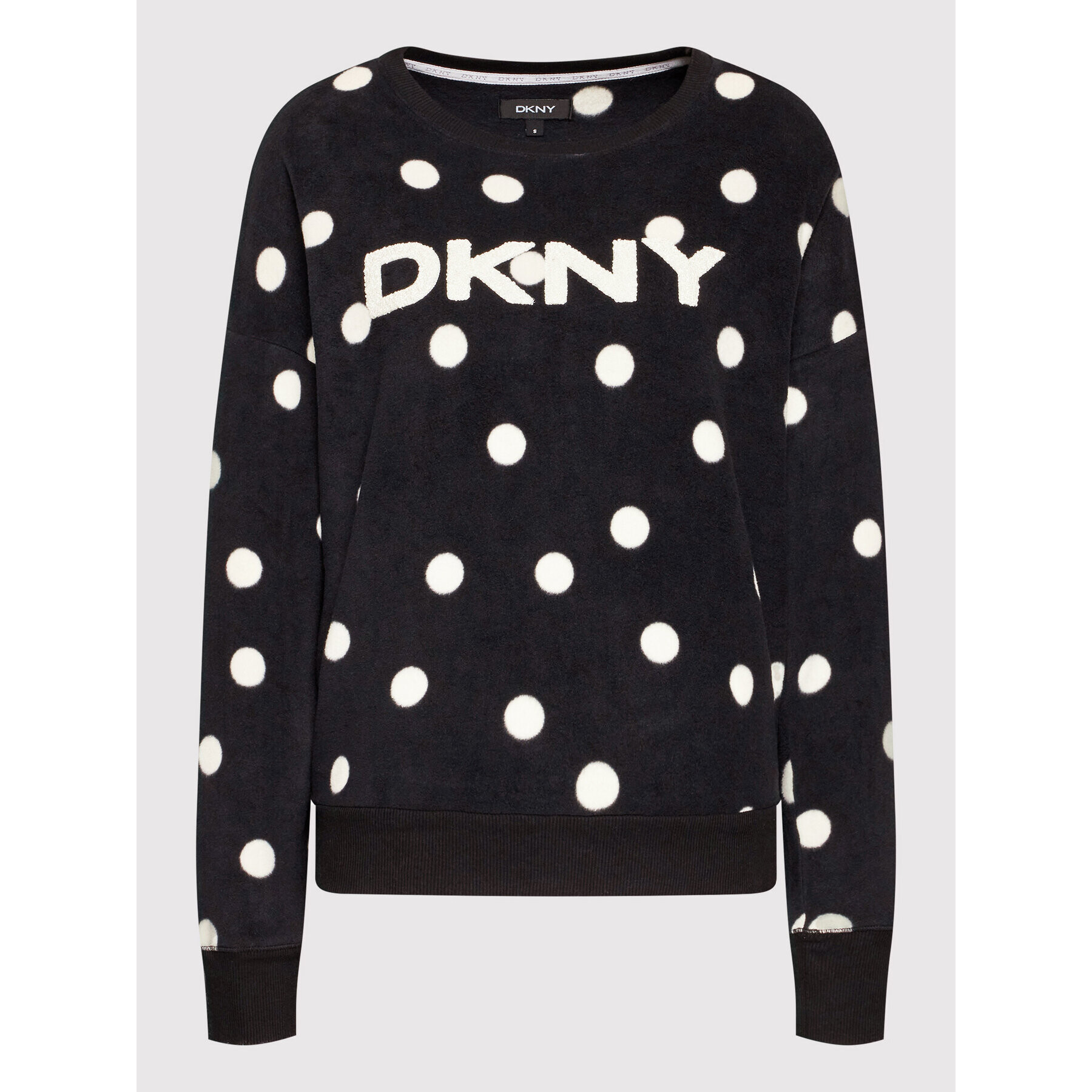 DKNY Пижама YI2922497F Черен Regular Fit - Pepit.bg