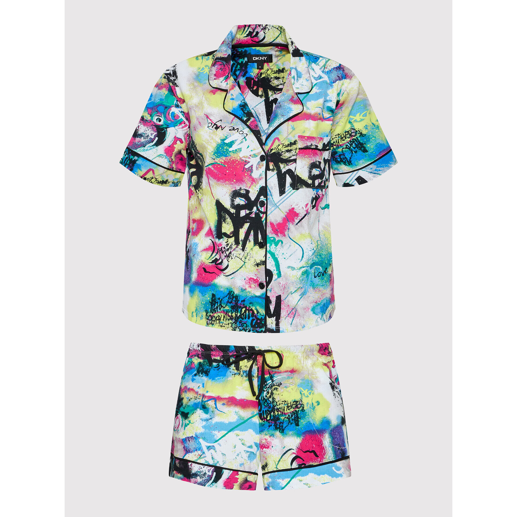 DKNY Пижама YI2922528 Цветен Regular Fit - Pepit.bg