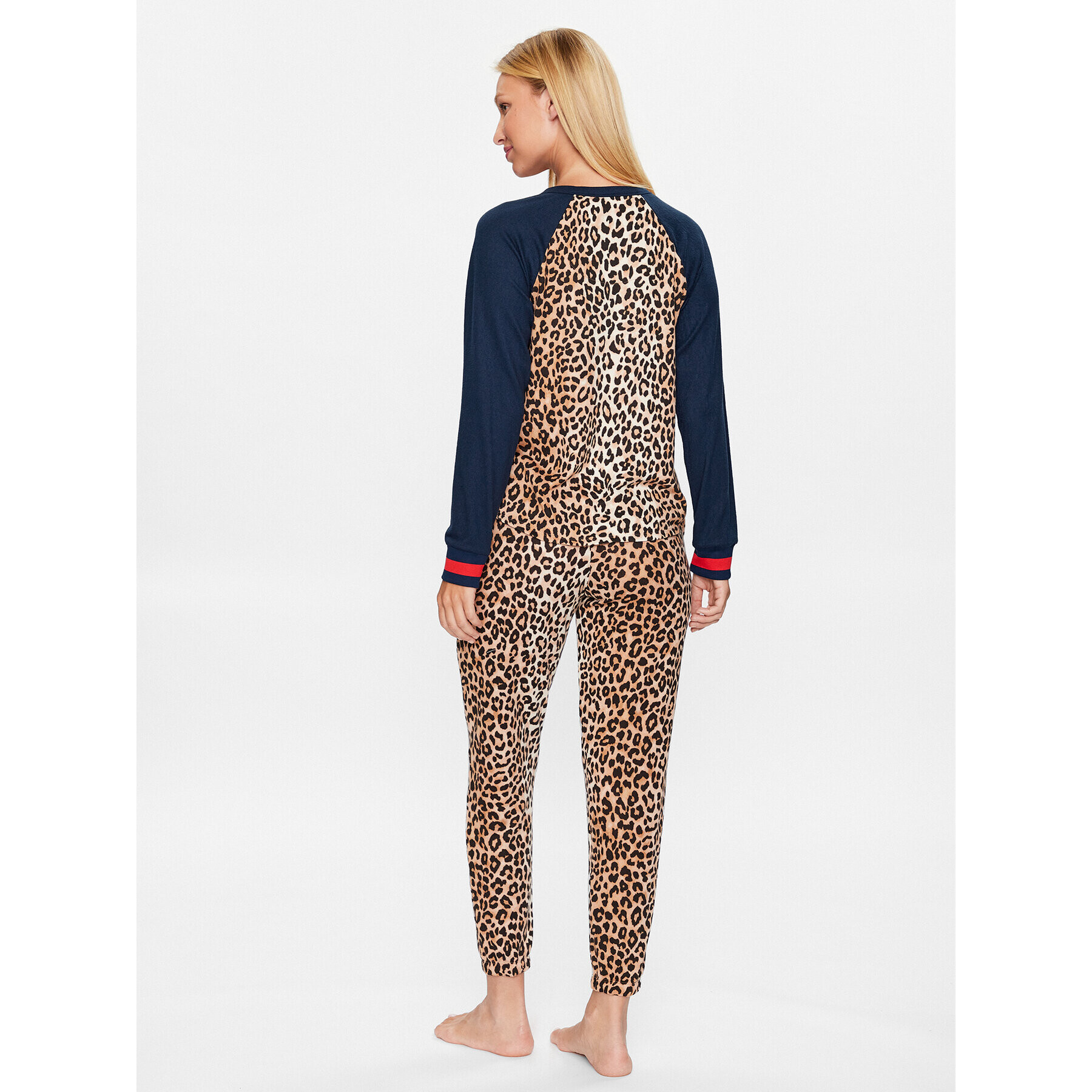 DKNY Пижама YI2922593 Кафяв Regular Fit - Pepit.bg