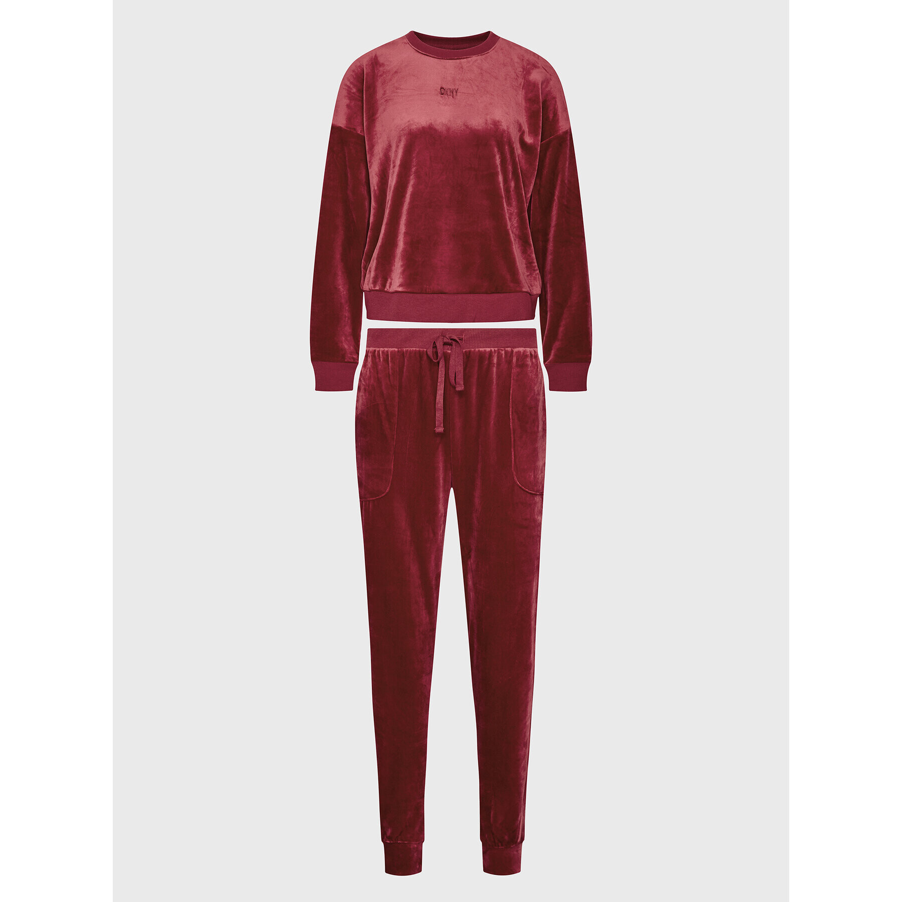 DKNY Пижама YI2922606 Червен Regular Fit - Pepit.bg