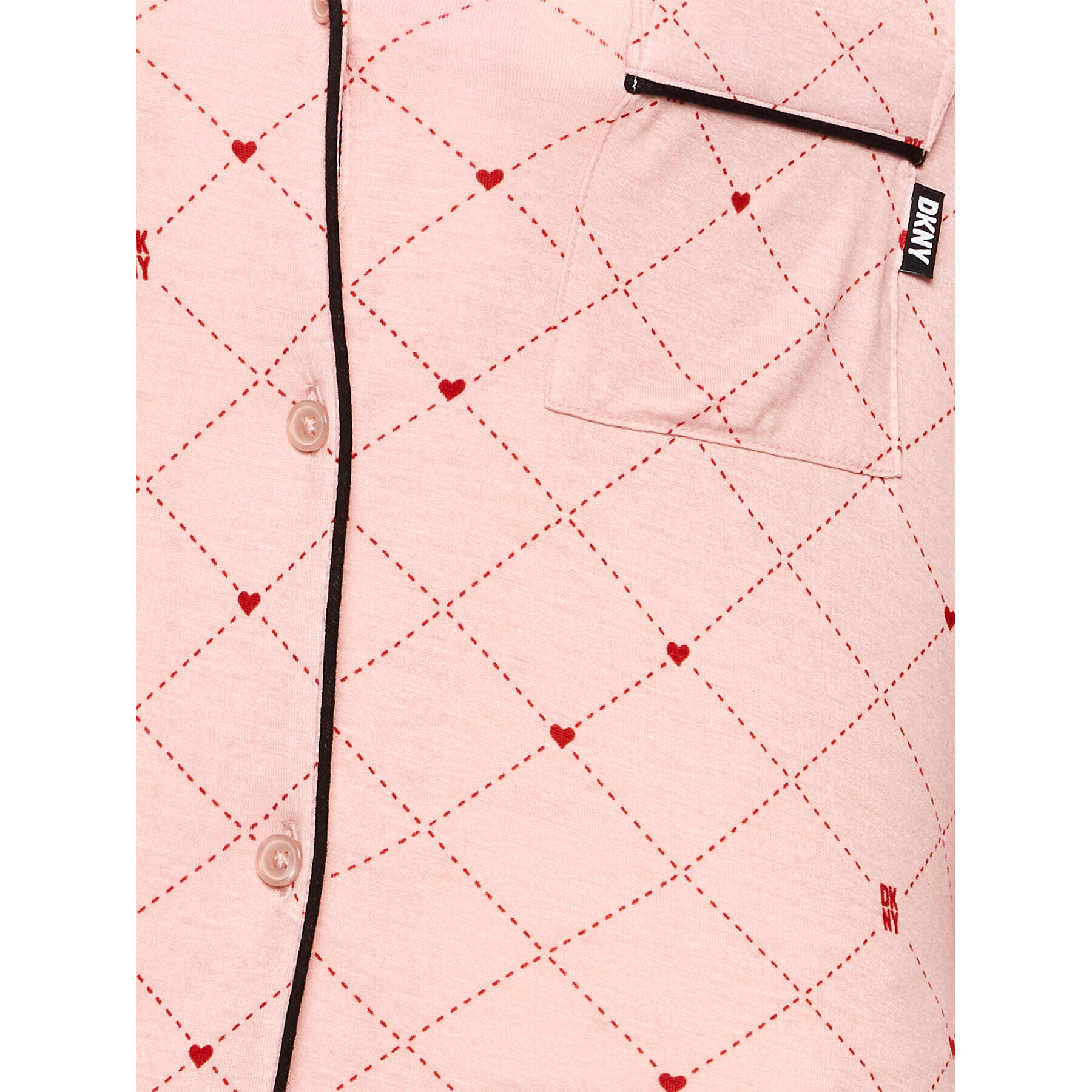DKNY Пижама YI2922609 Розов Regular Fit - Pepit.bg